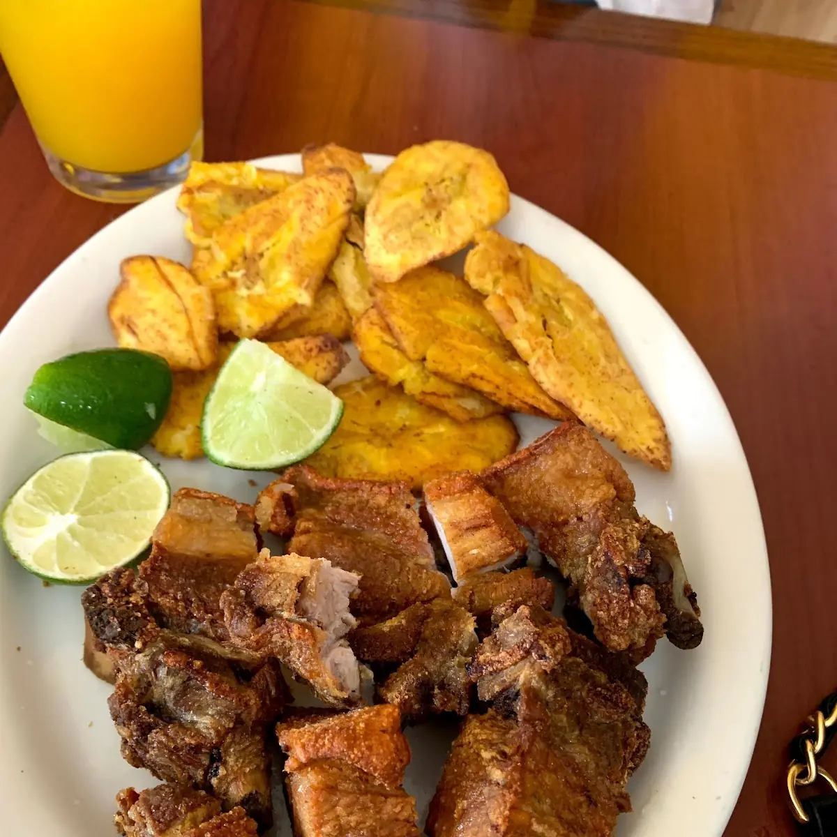 Pork Belly and Tostones