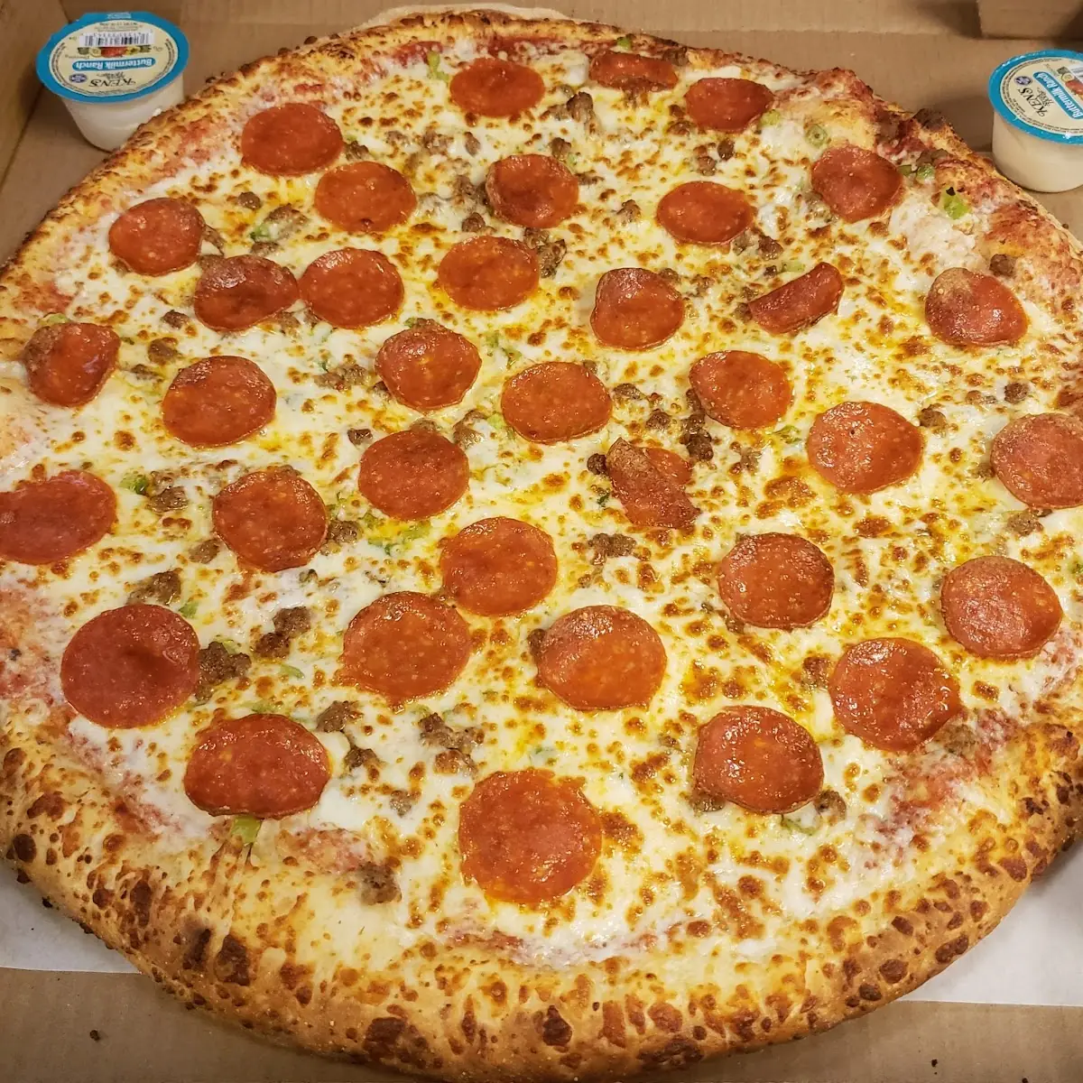One Topping Cheese Pizza