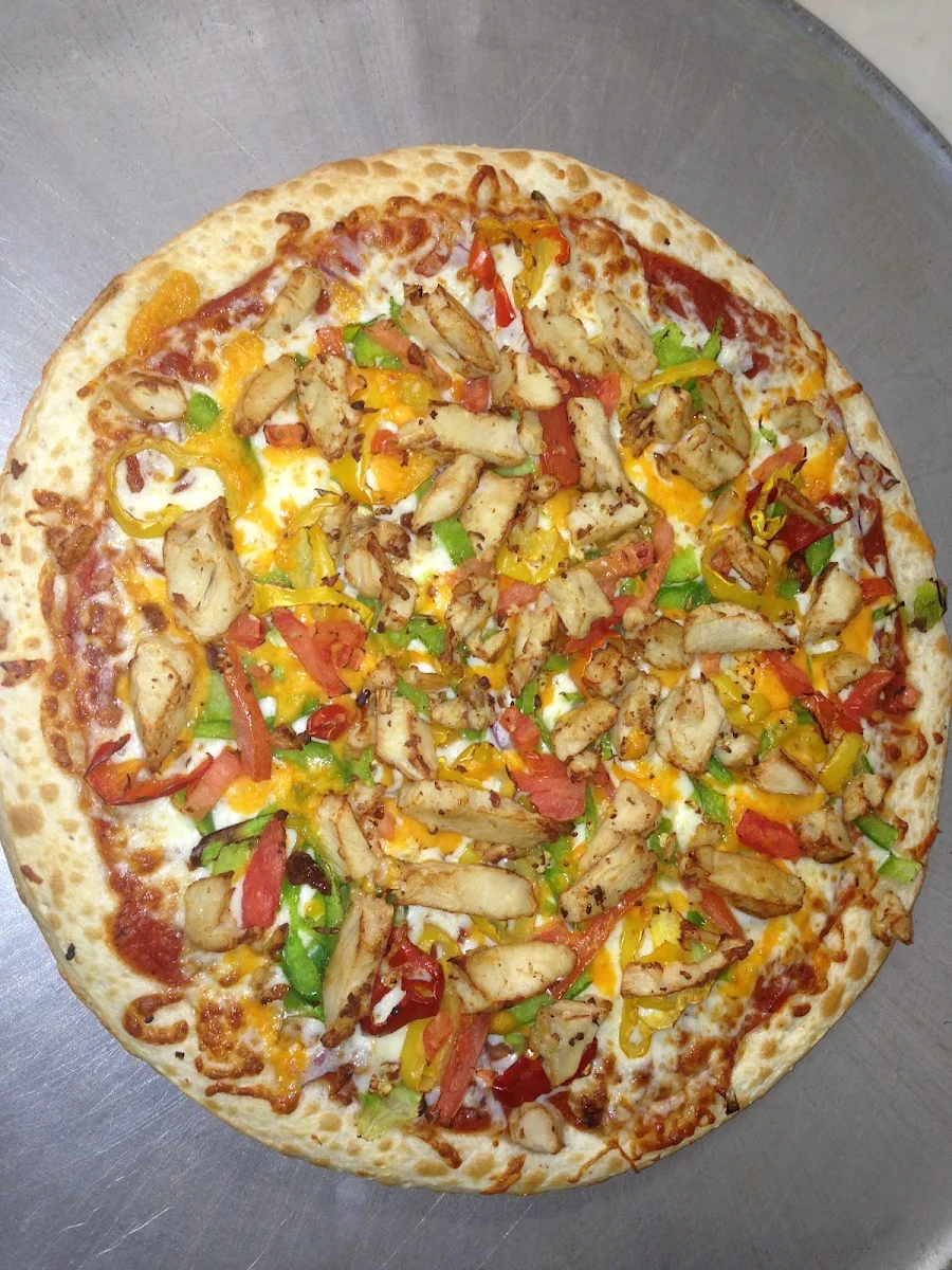 NY Style BBQ Chicken Pizza