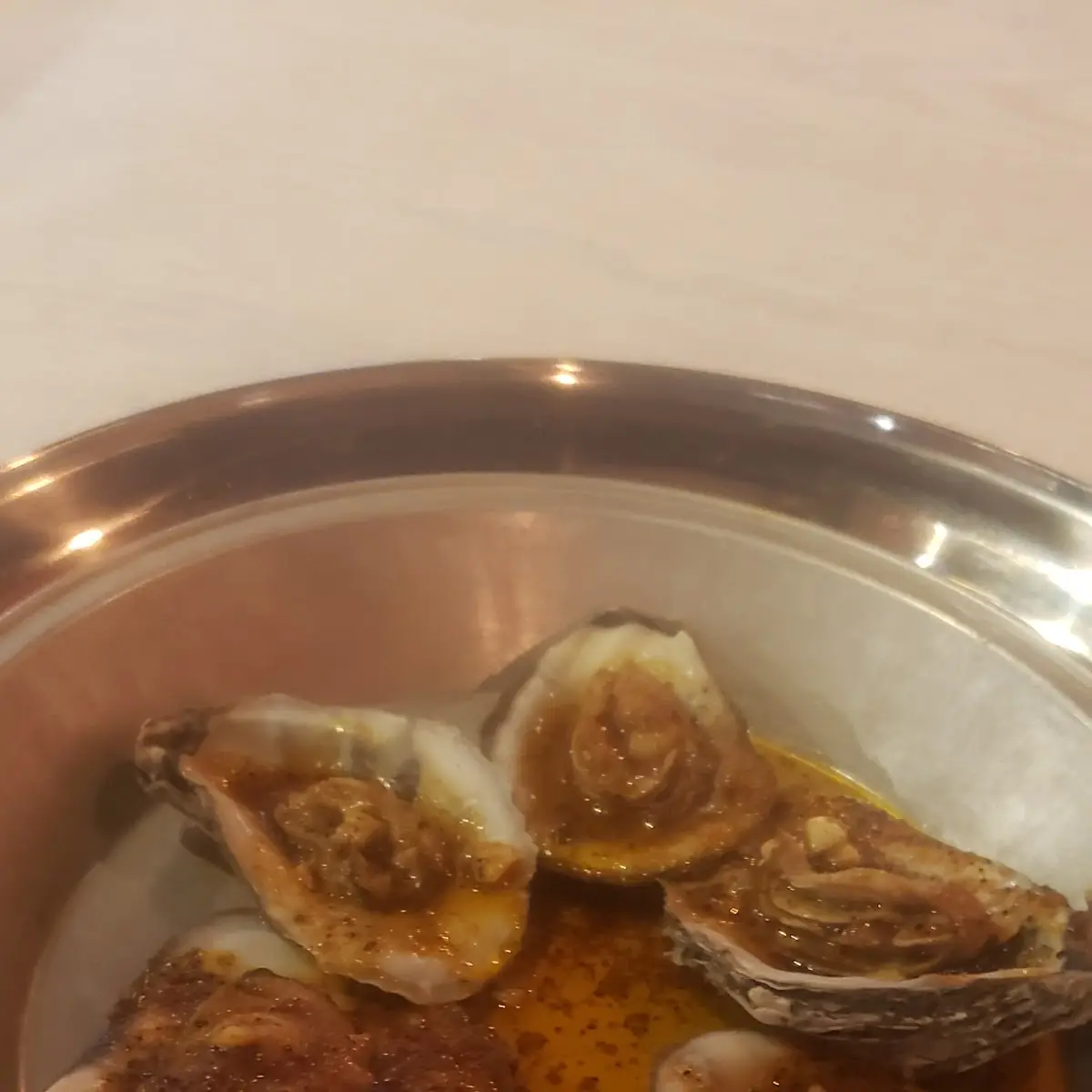Oysters with House Sauce