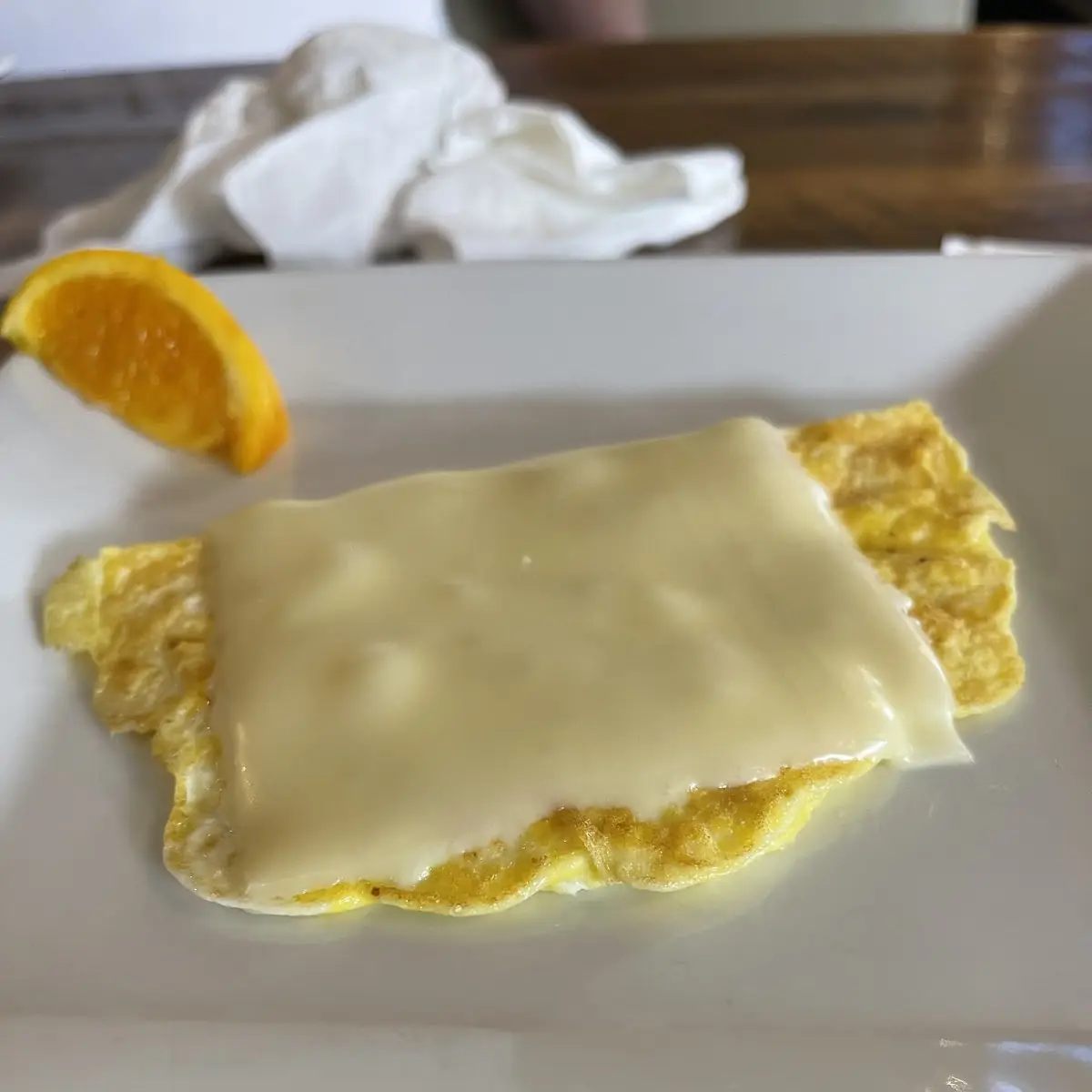 Egg and Cheese Sandwich