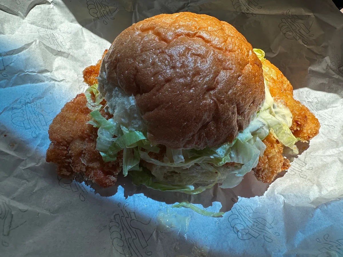 Fried Chicken Burger, Hector's Deli