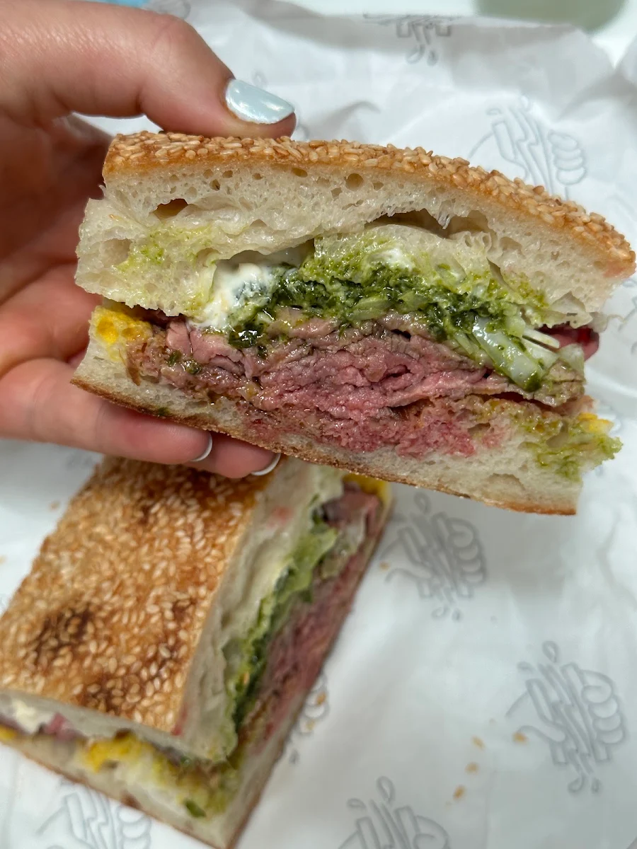 Rare Beef Sandwich, Hector's Deli