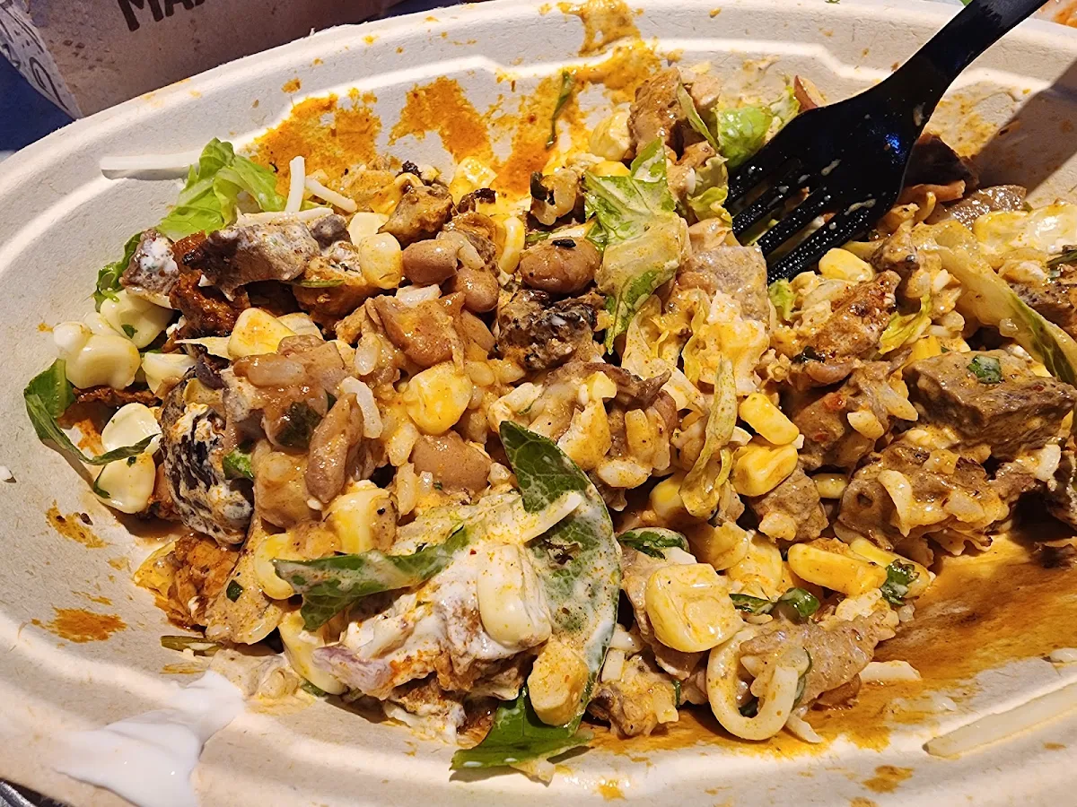 Chicken Adobo Burrito Bowl
