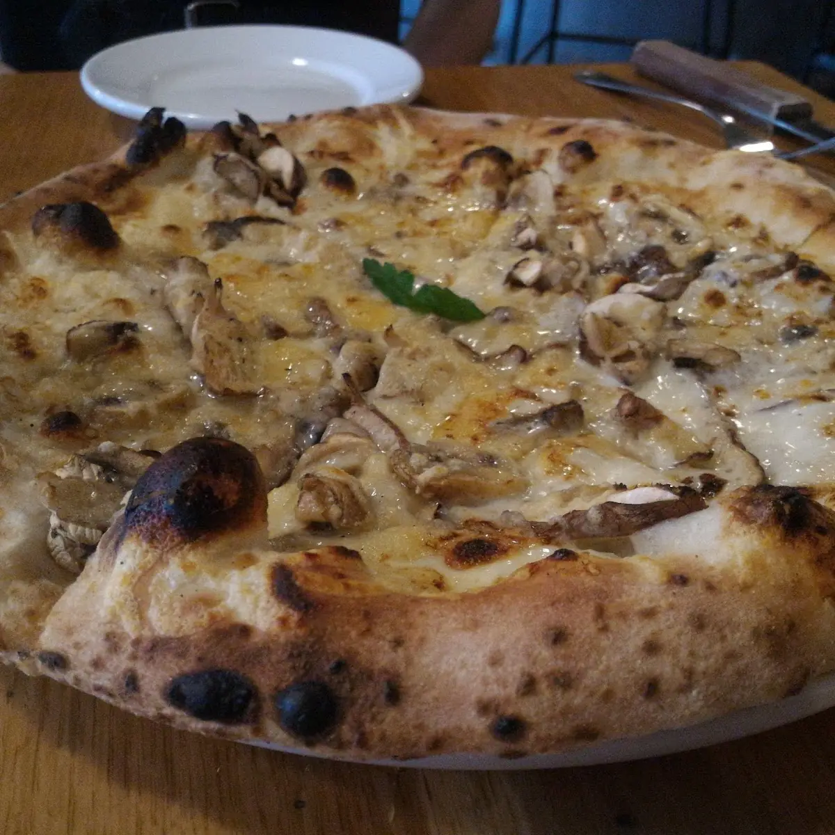 Mushroom Pizza