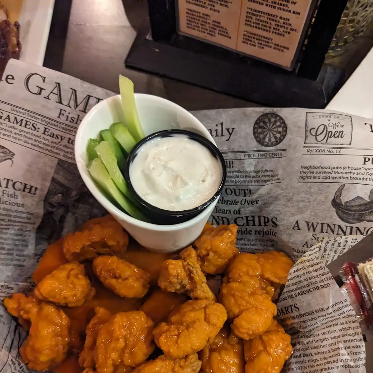 Boneless Buffalo Wings
