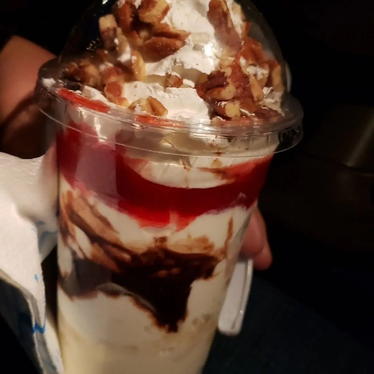 Banana Split in a Cup