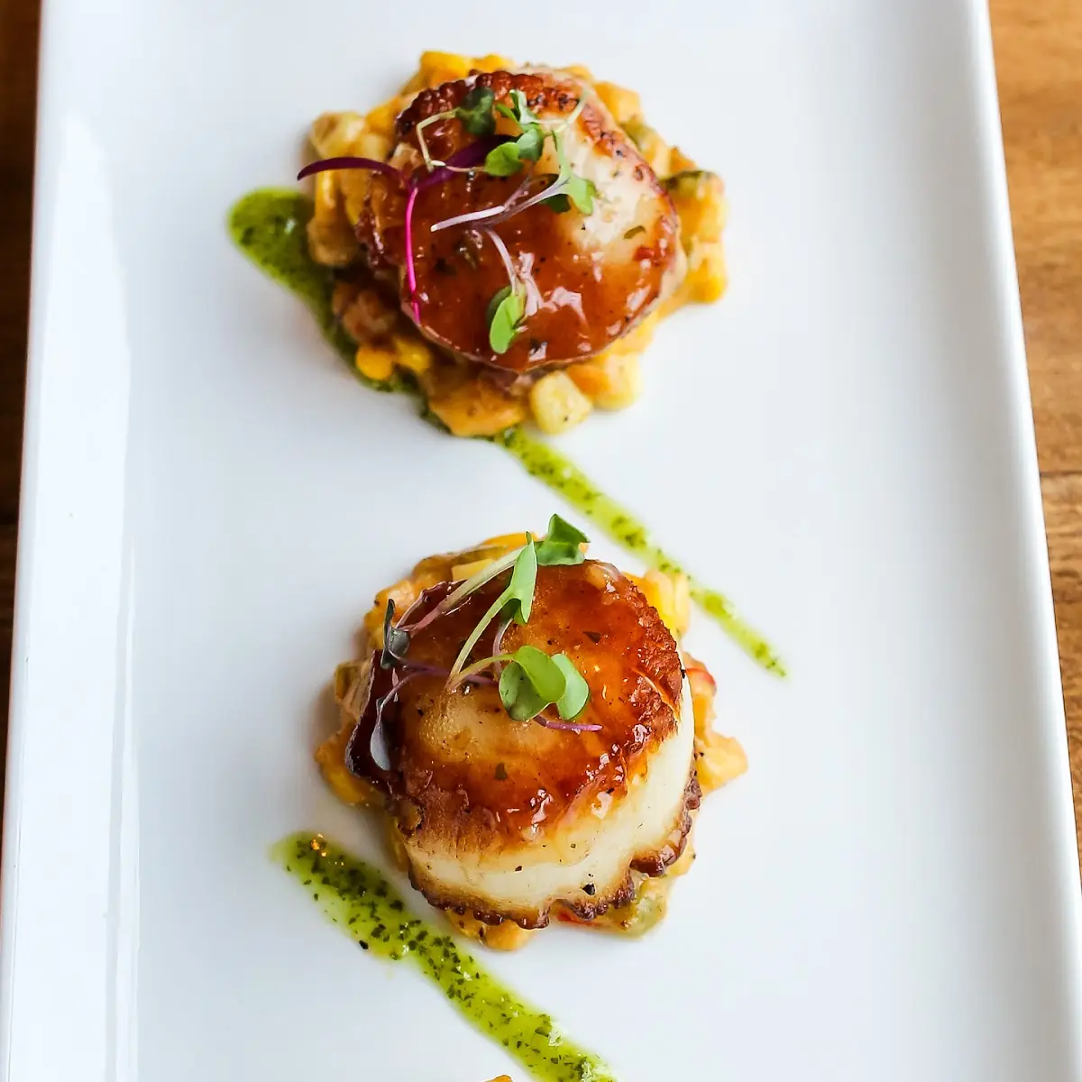 Pan Seared Day Boat Scallops
