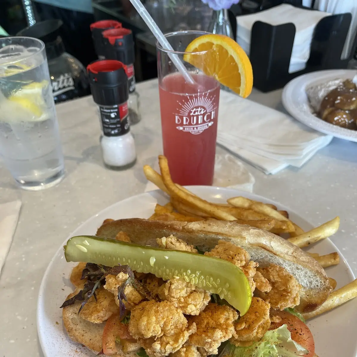 Fried Shrimp PO Boy