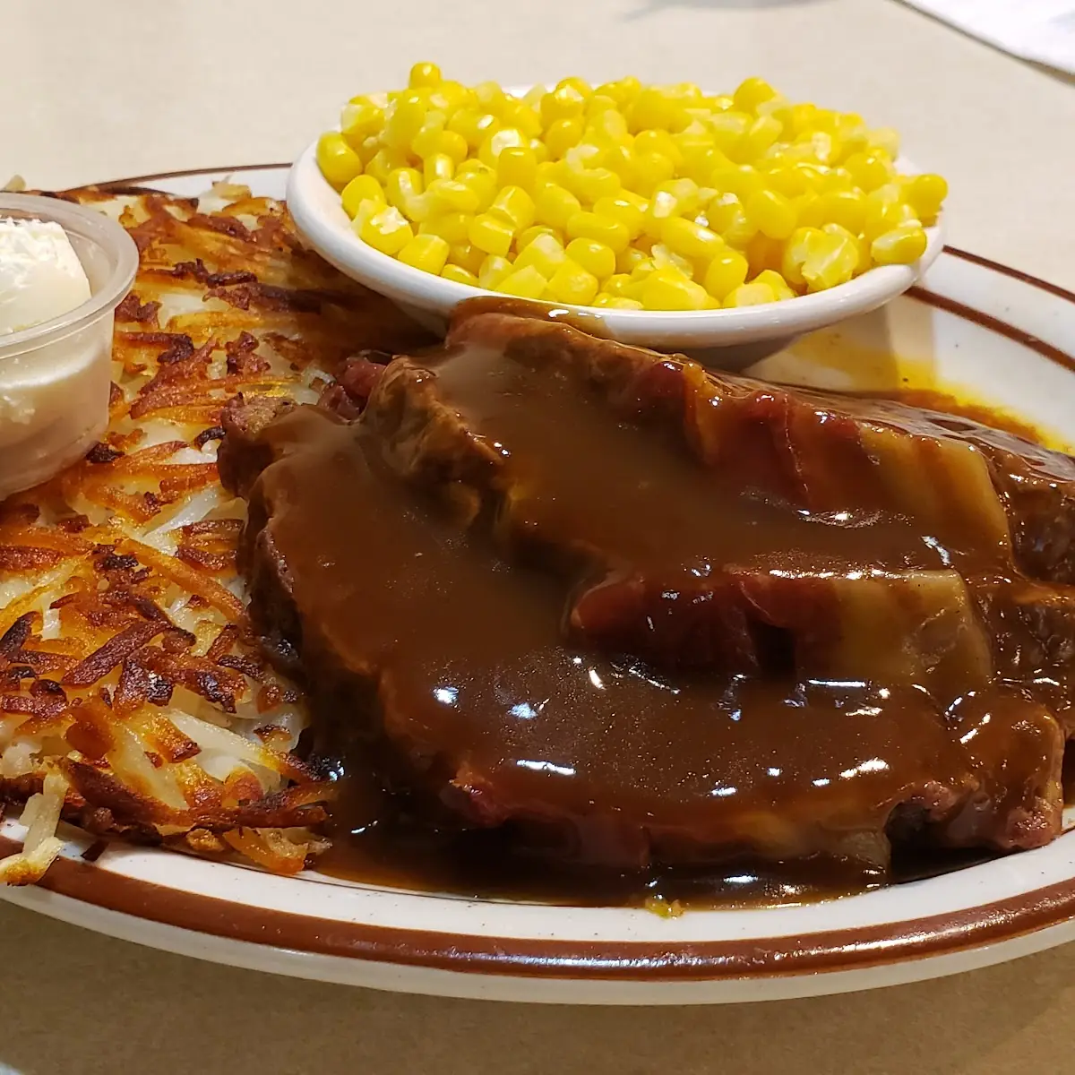 Meatloaf Hash Browns