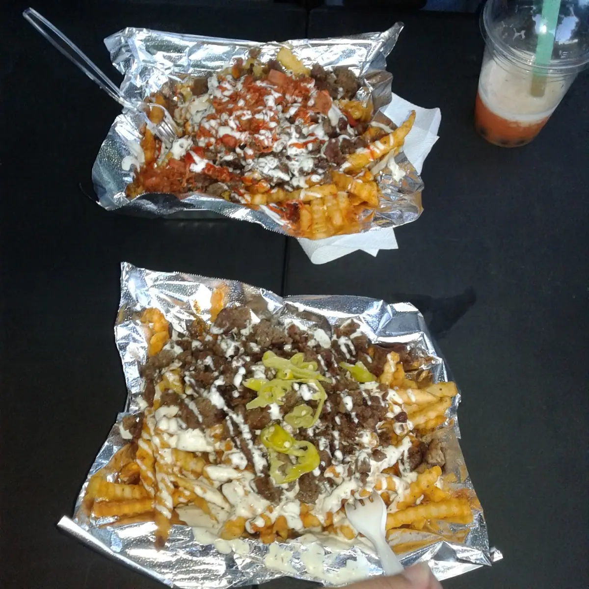 Chilli Cheese Fries with Cheese