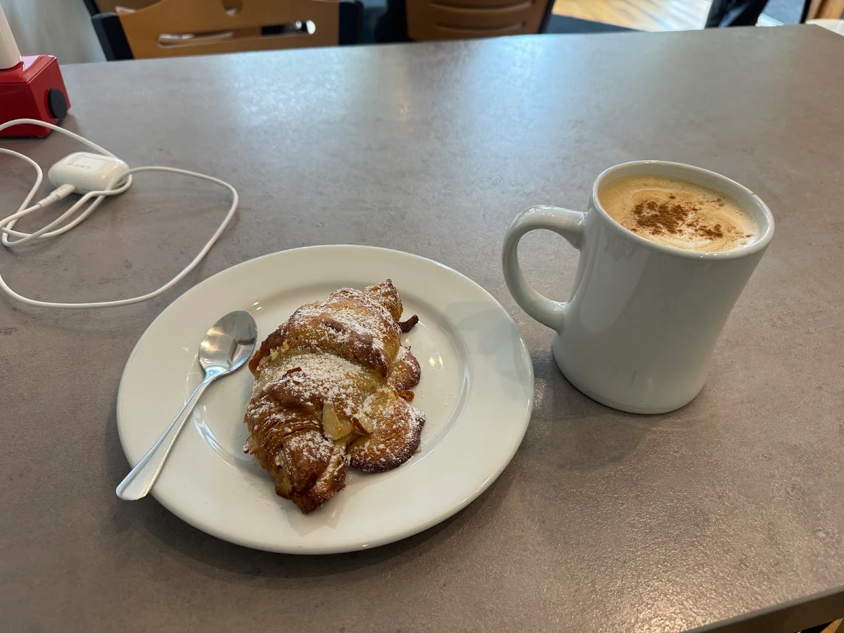 Powdered Sugar Croissant