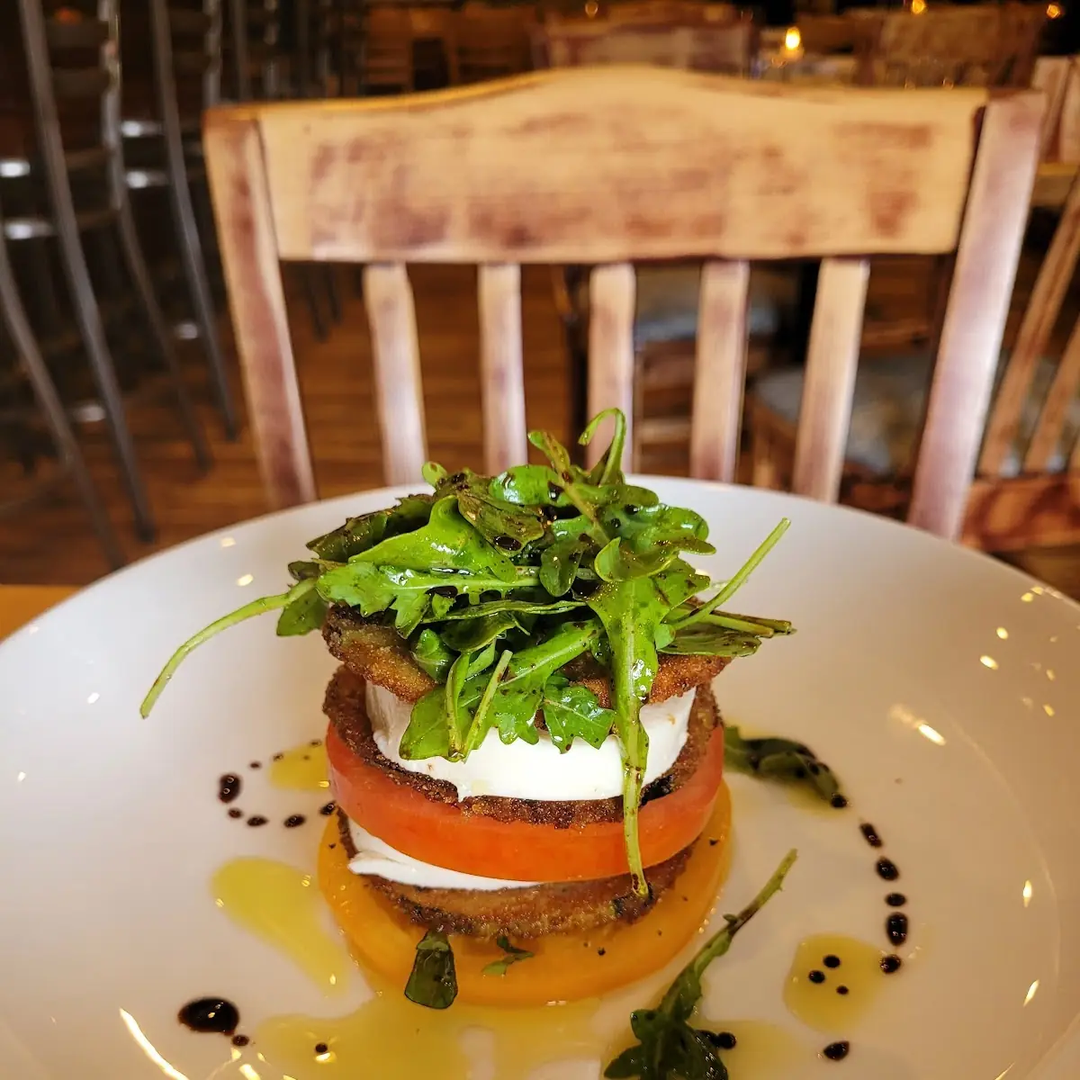 Maplebrook Farm Burrata Prosciutto Tomato Jam Arugula