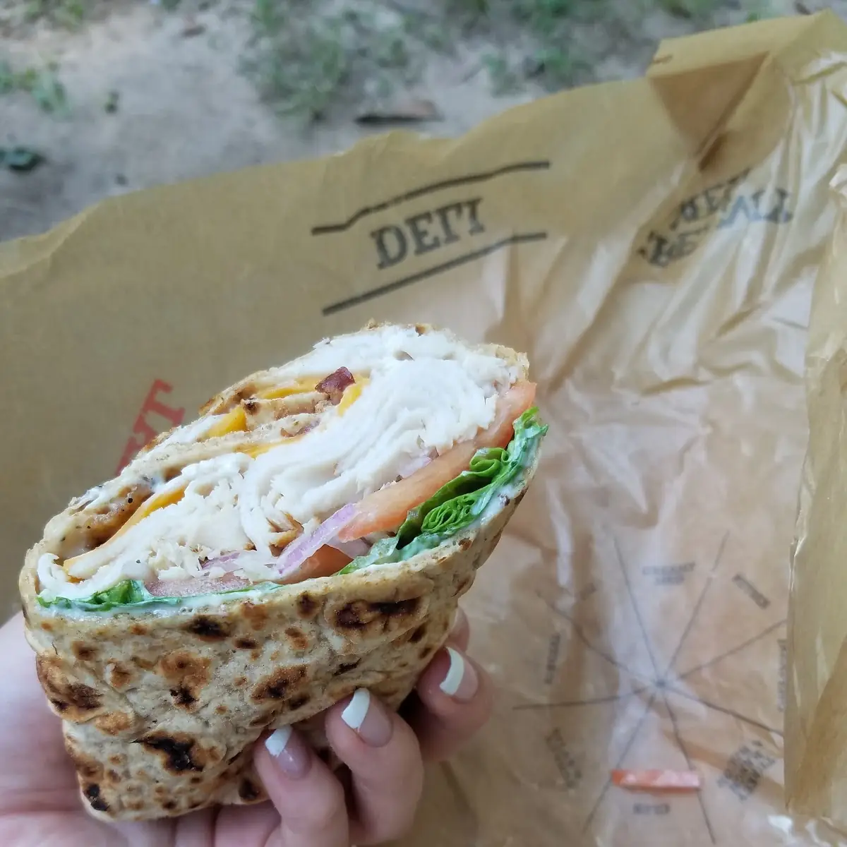 Bacon Turkey Ranch Wrap