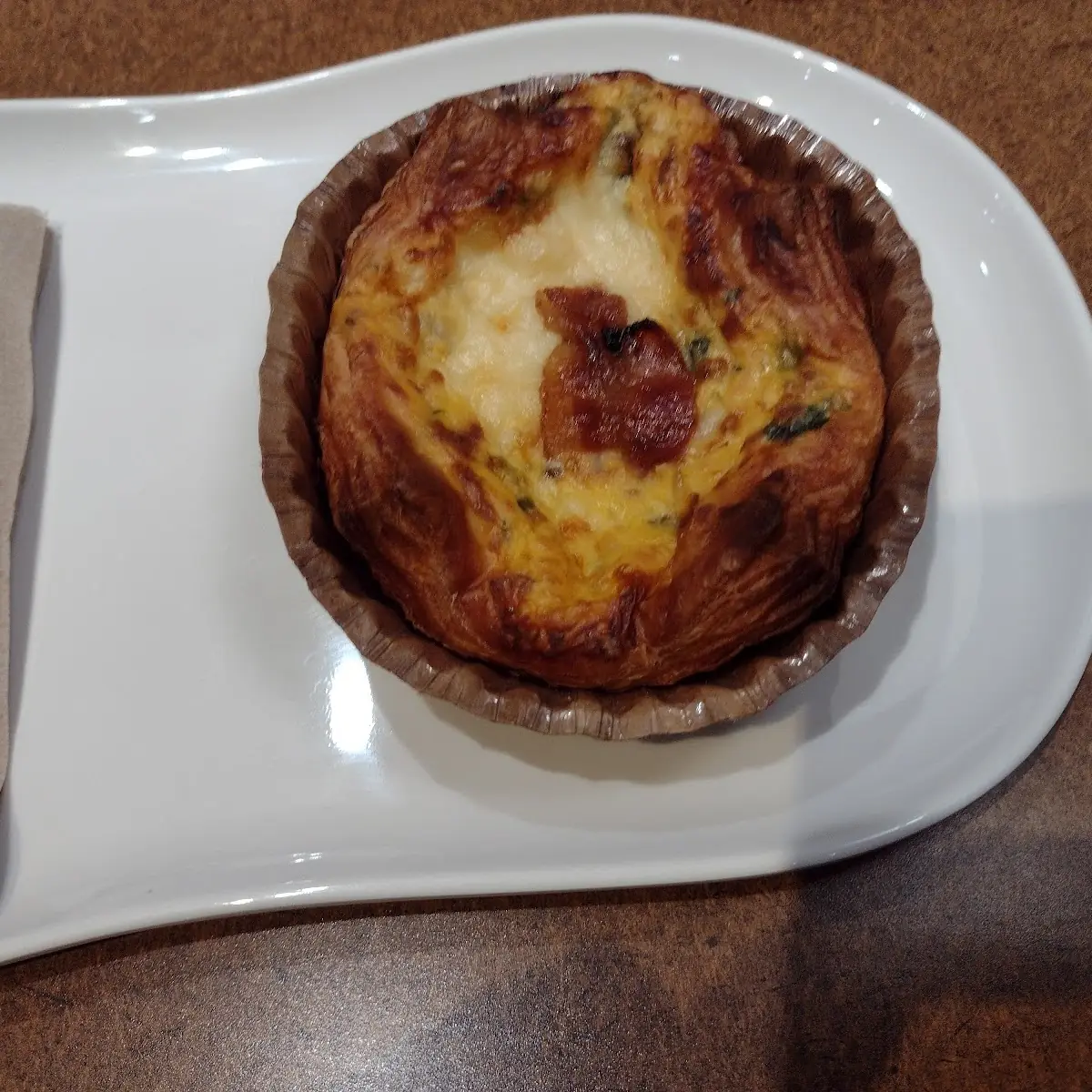 Bacon and Spinach Quiche