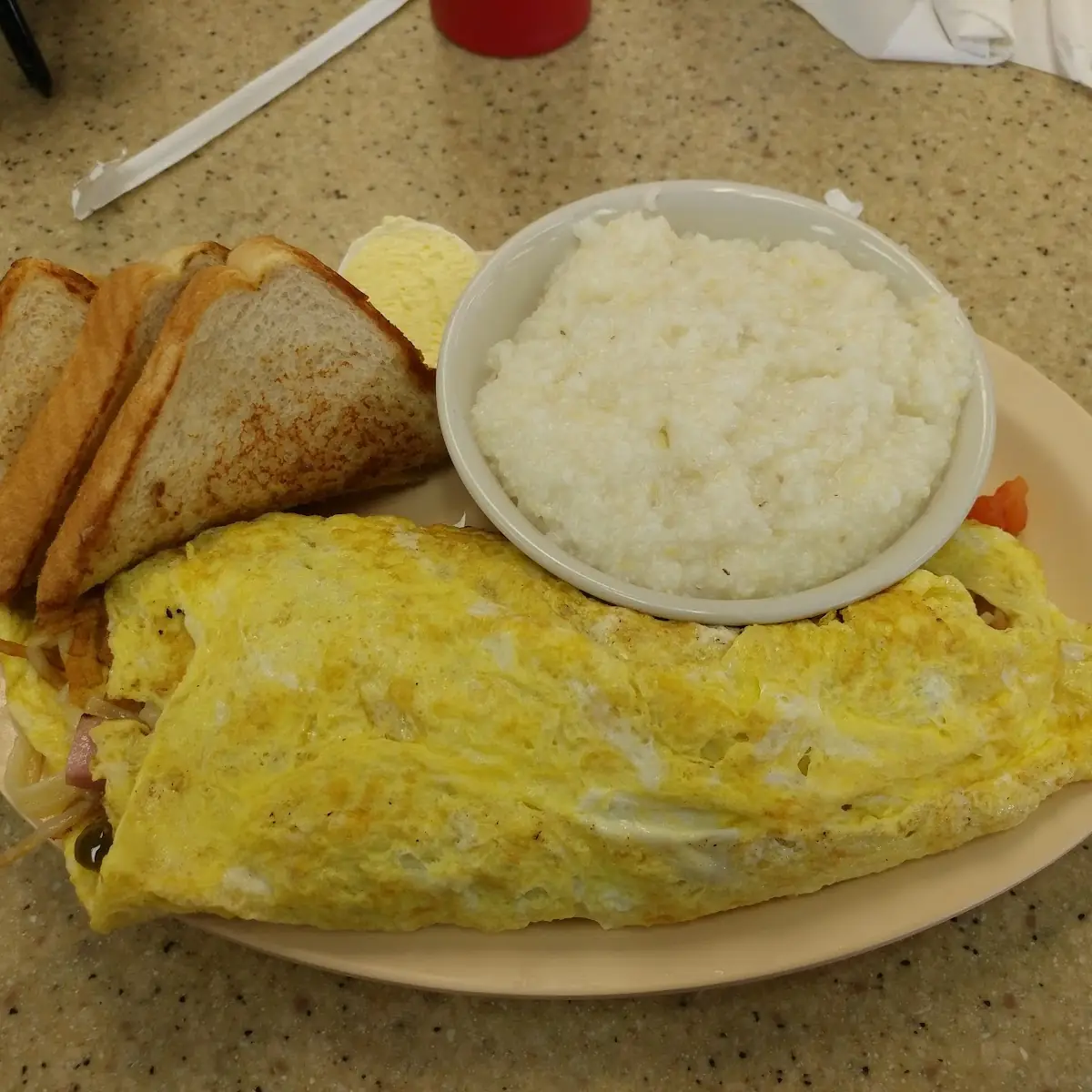 Texas Toast and Grits