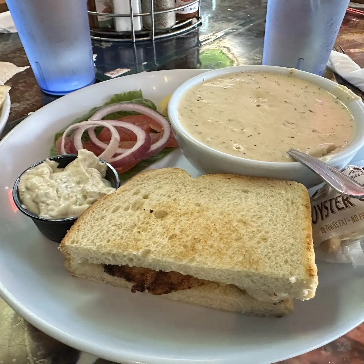 Half Soup Half Sandwich Lunch Special