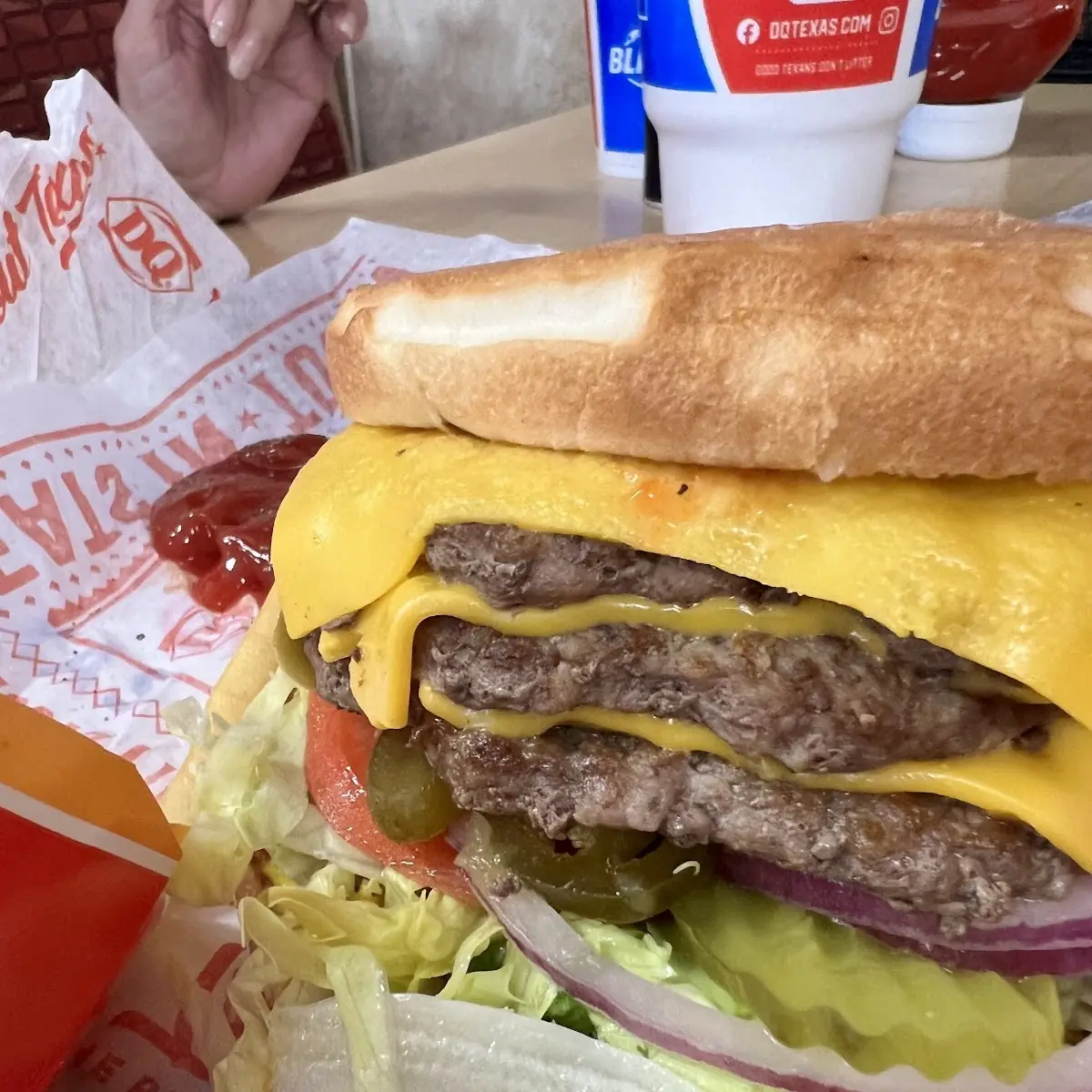 Triple Cheese Burger