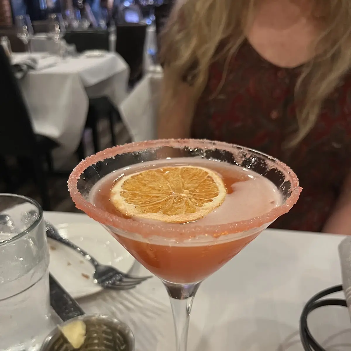 Ruby Red Martini