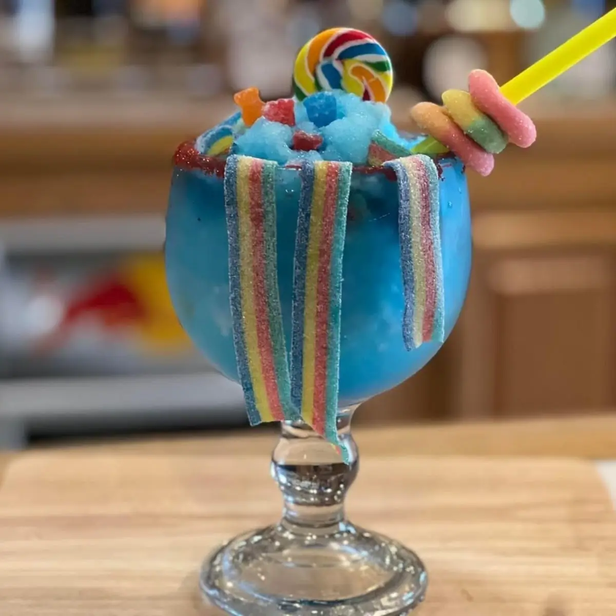 16 Oz Blue Raspberry Marg