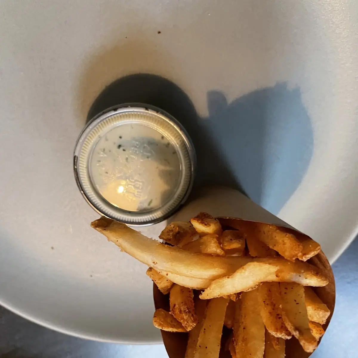 Fries with Dipping Sauce
