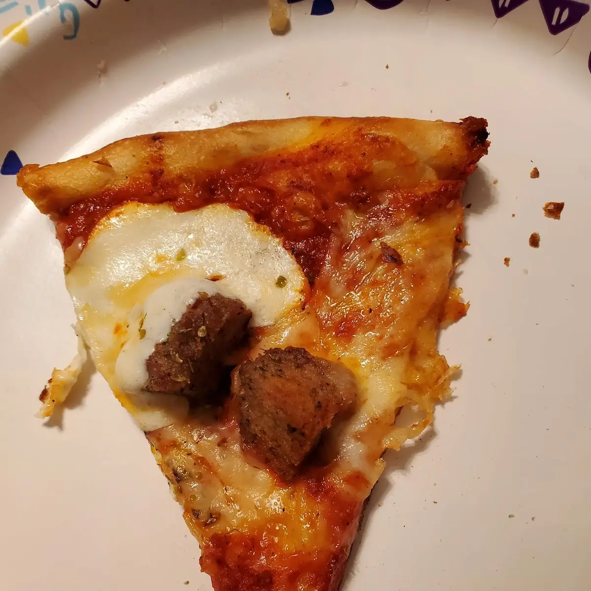 Meatball Pizza