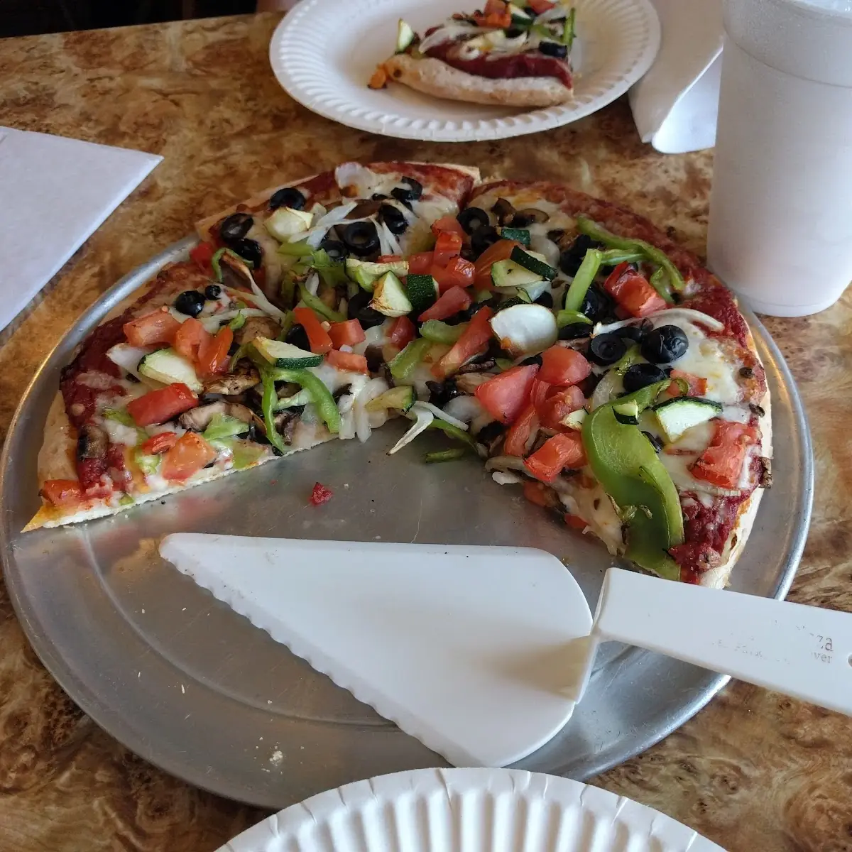 Garden Veggie Pizza