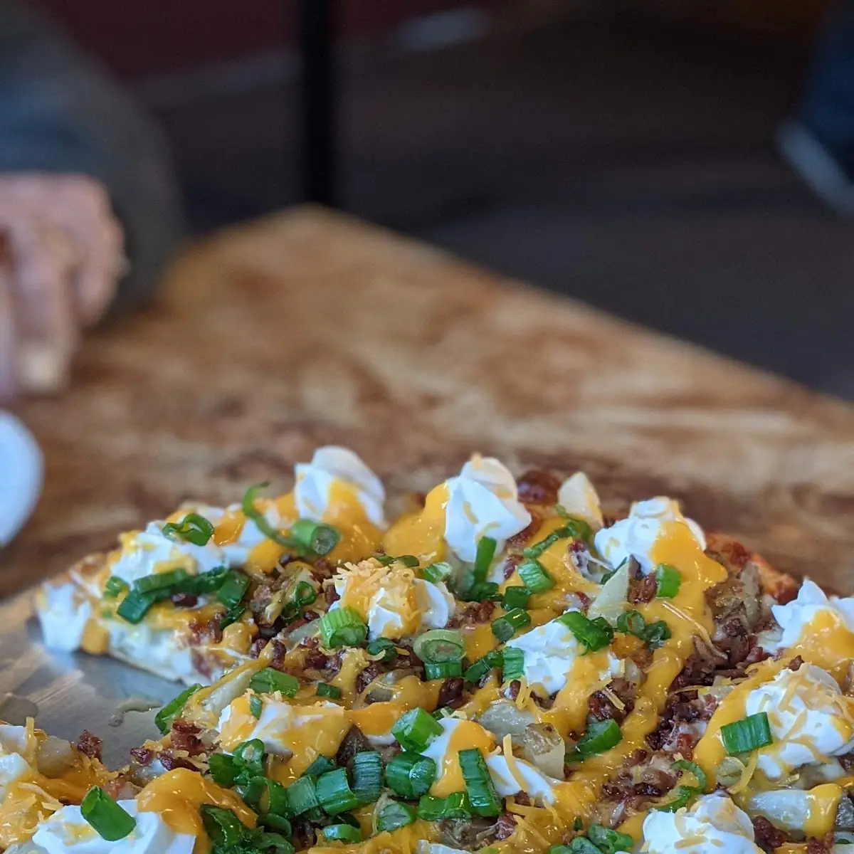 Loaded Baked Potato Pizza