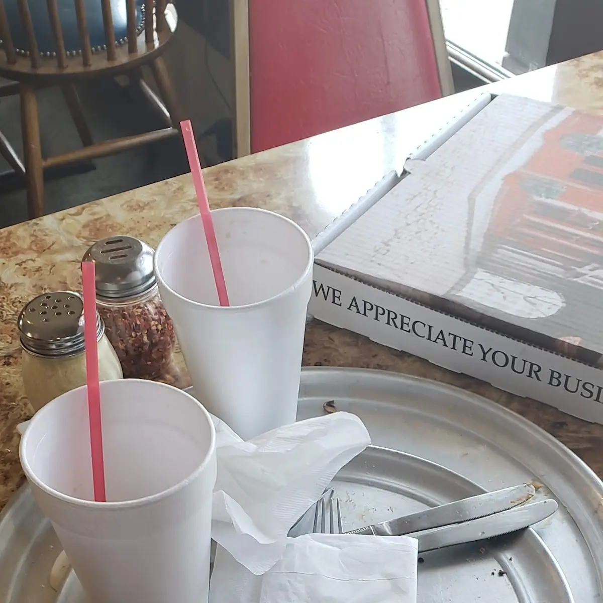 Plate Setting for Pizza