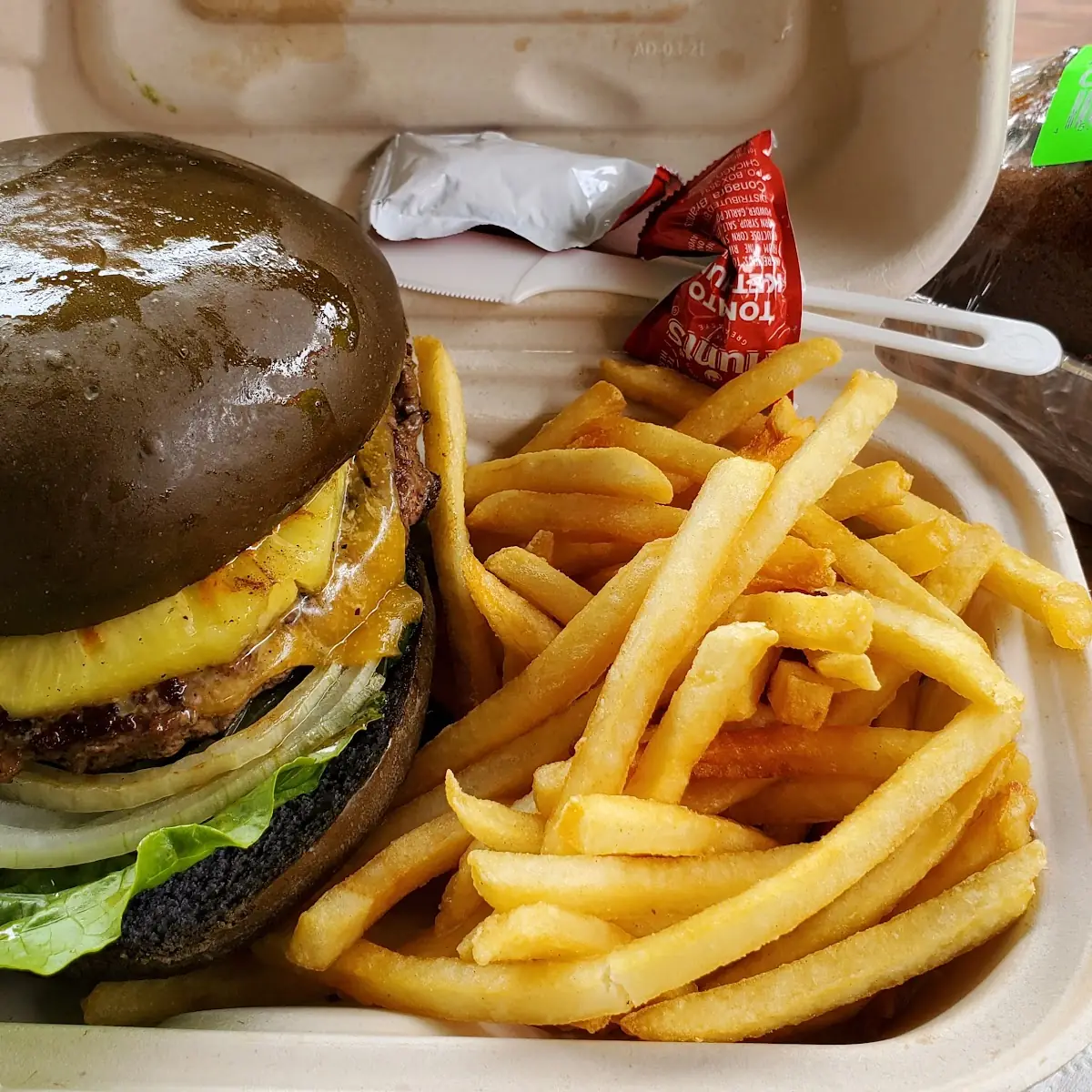 Ube Burger