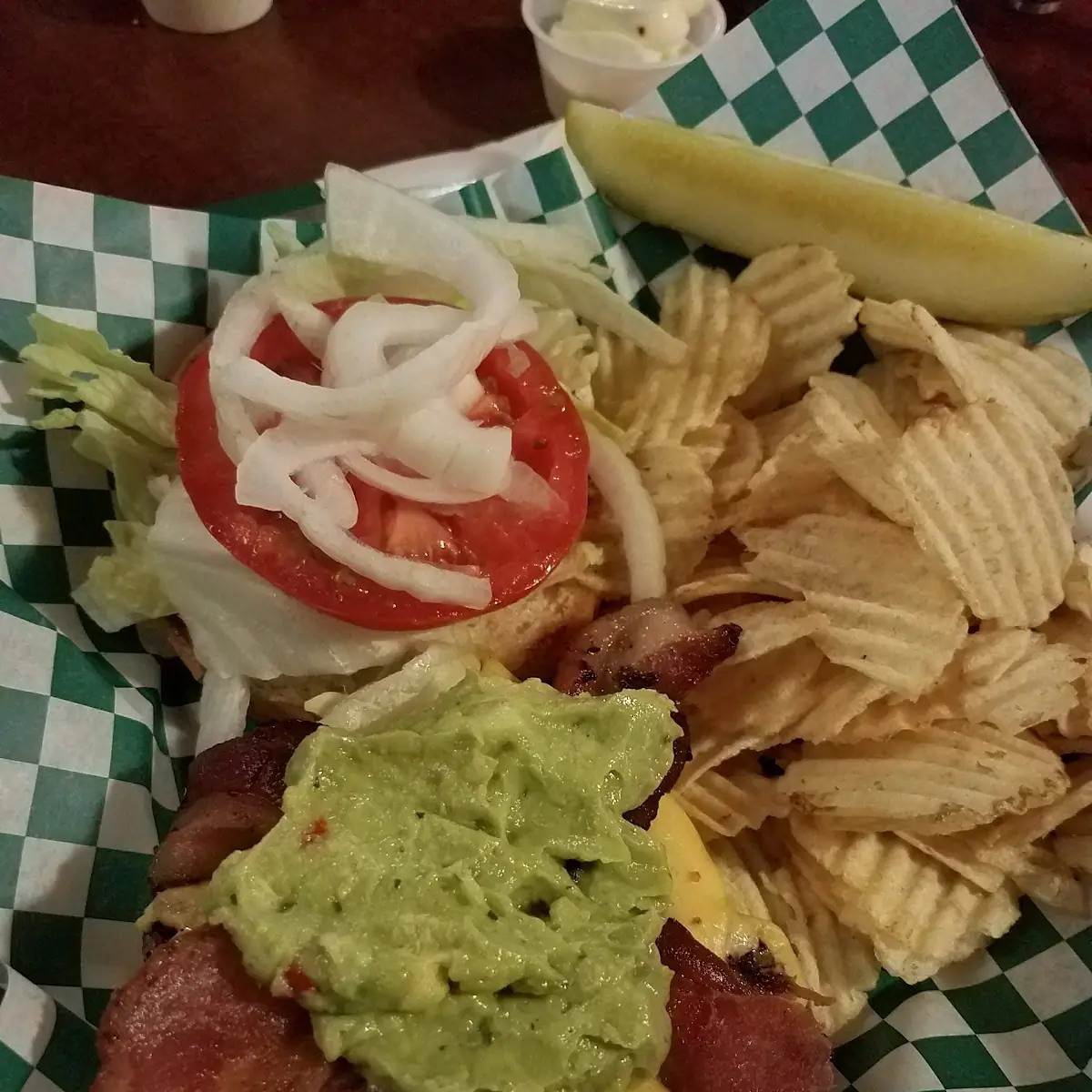 Bacon Cheeseburger with Guac