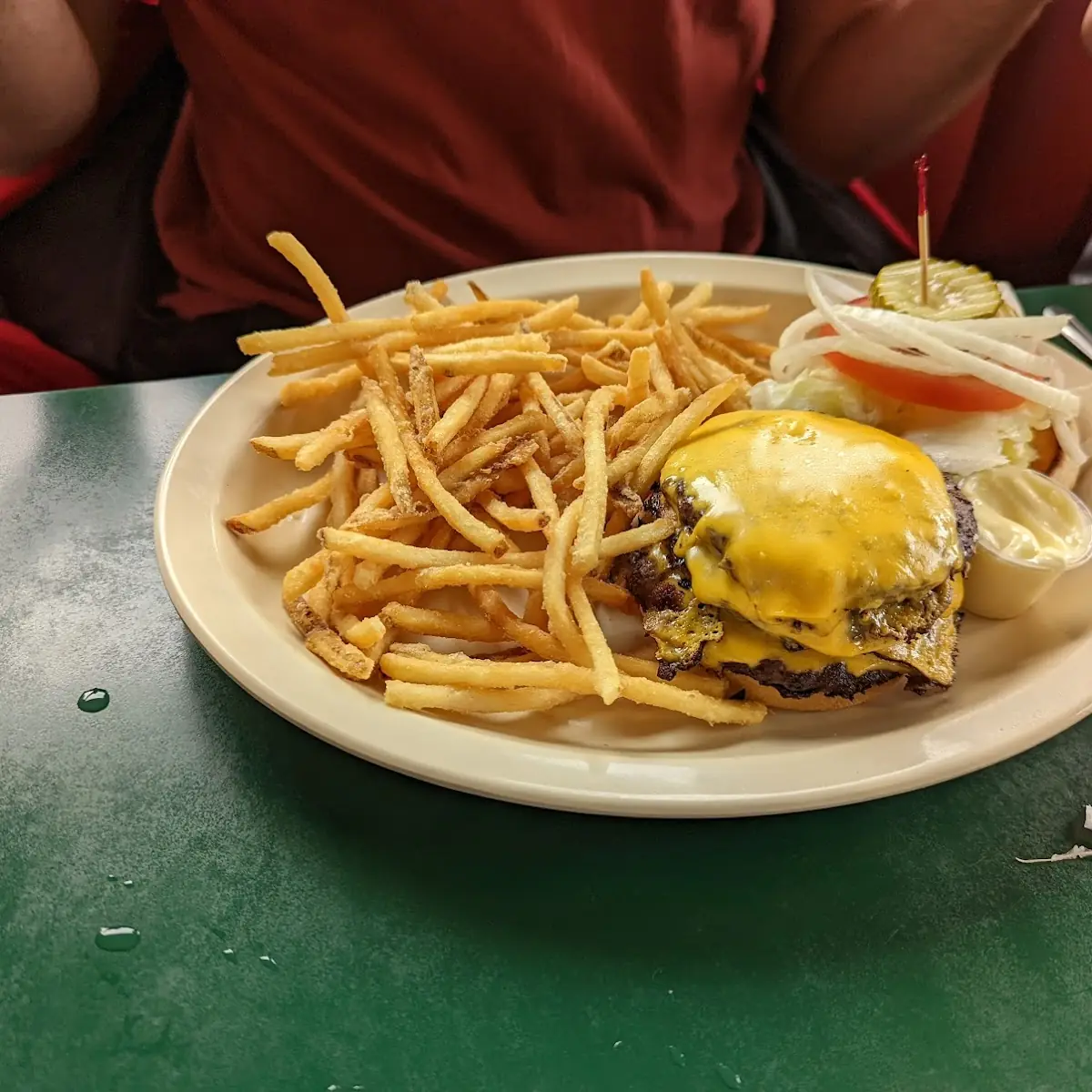Triple Cheeseburger