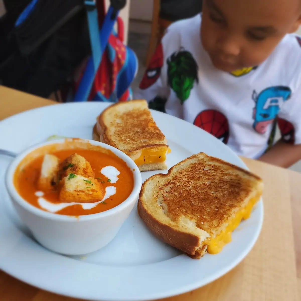 Grilled Cheese & Tomato Soup
