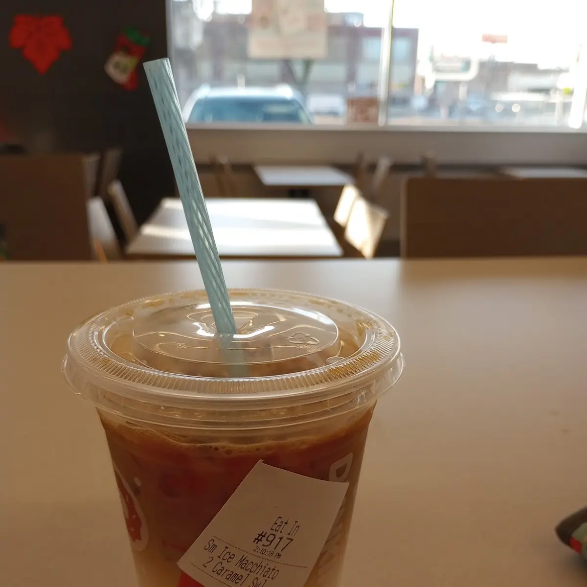 Small Iced Caramel Macchiato