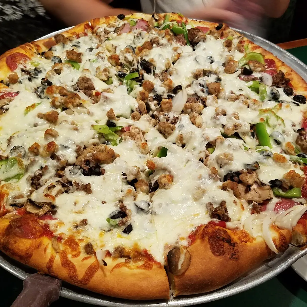 Pepperoni Sausage Pizza