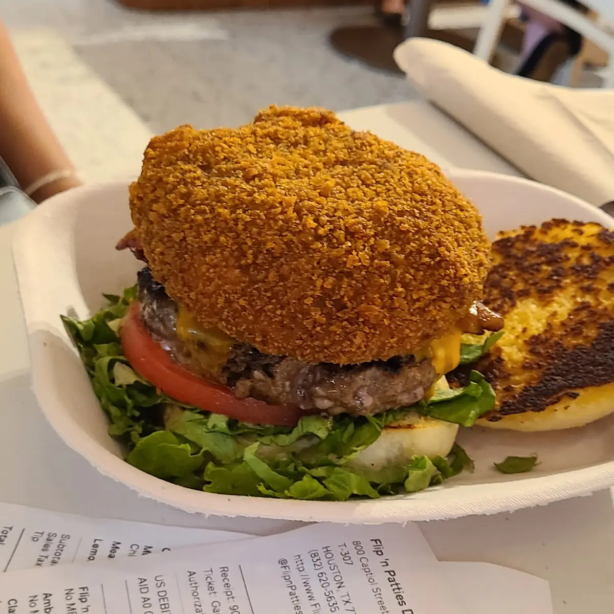 Mushroom Swiss Burger