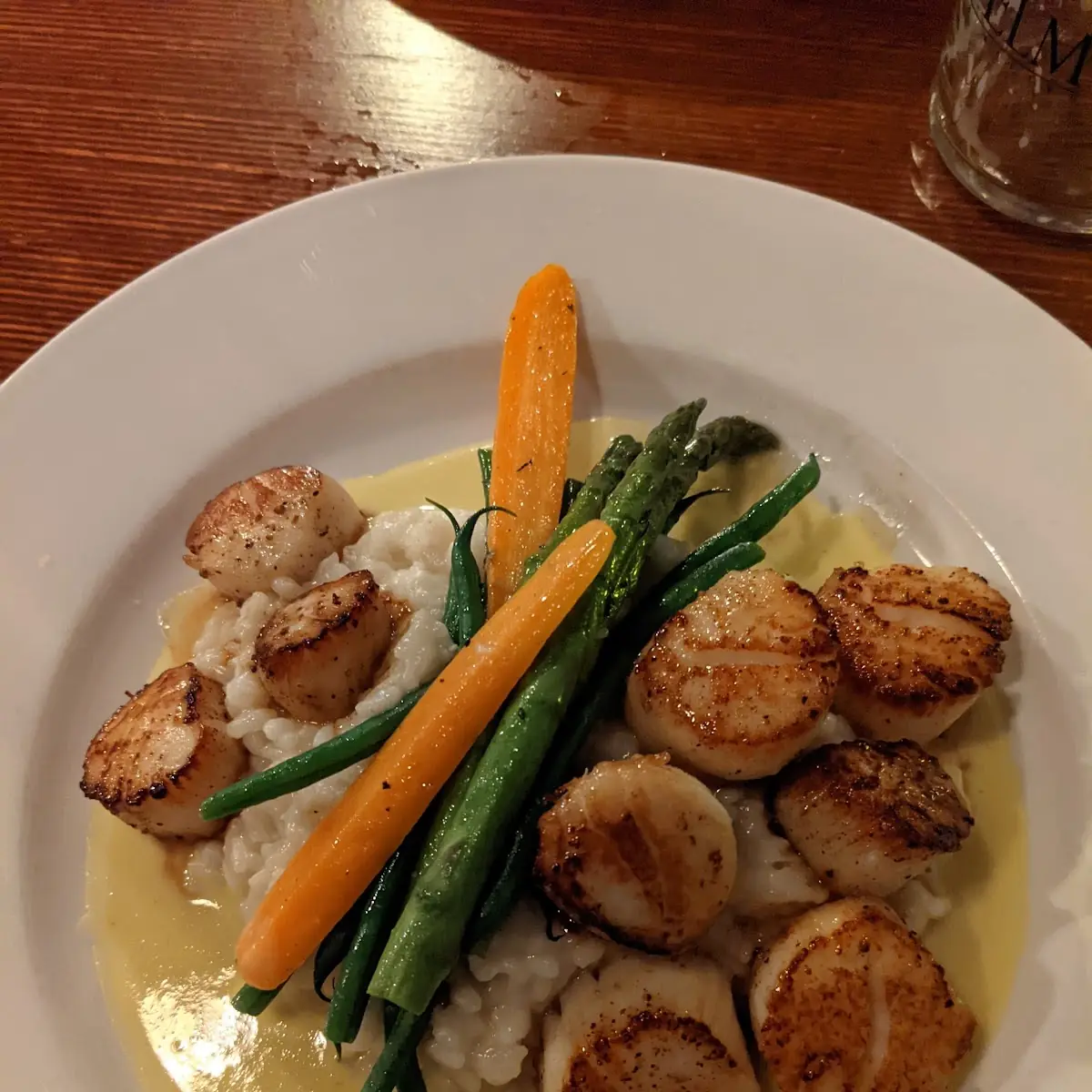 Pan Seared Scallops