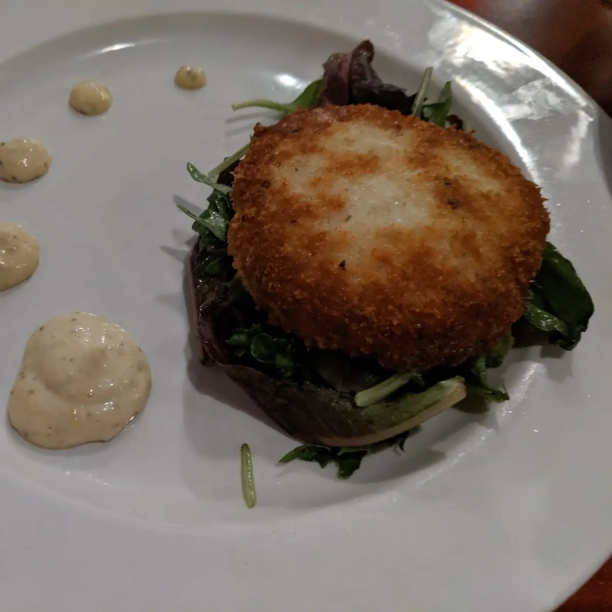 Panko Crusted Crab Cake