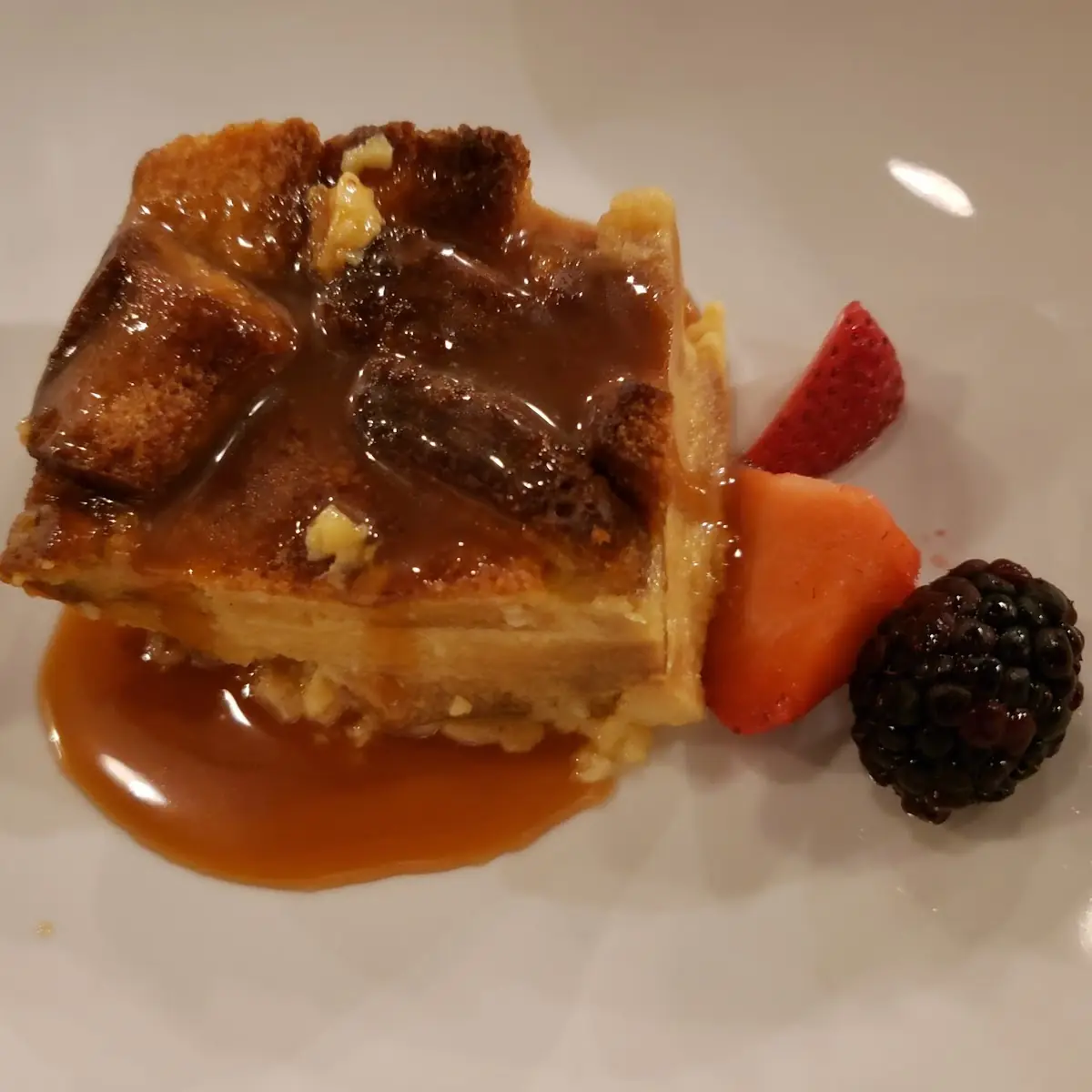 White Chocolate Bread Pudding