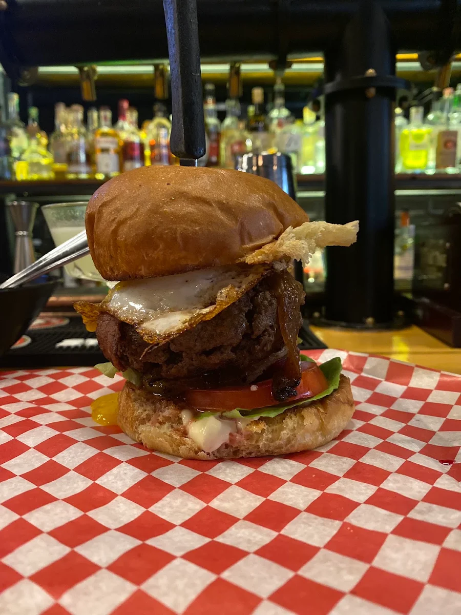 Big Bruiser Beef Burger