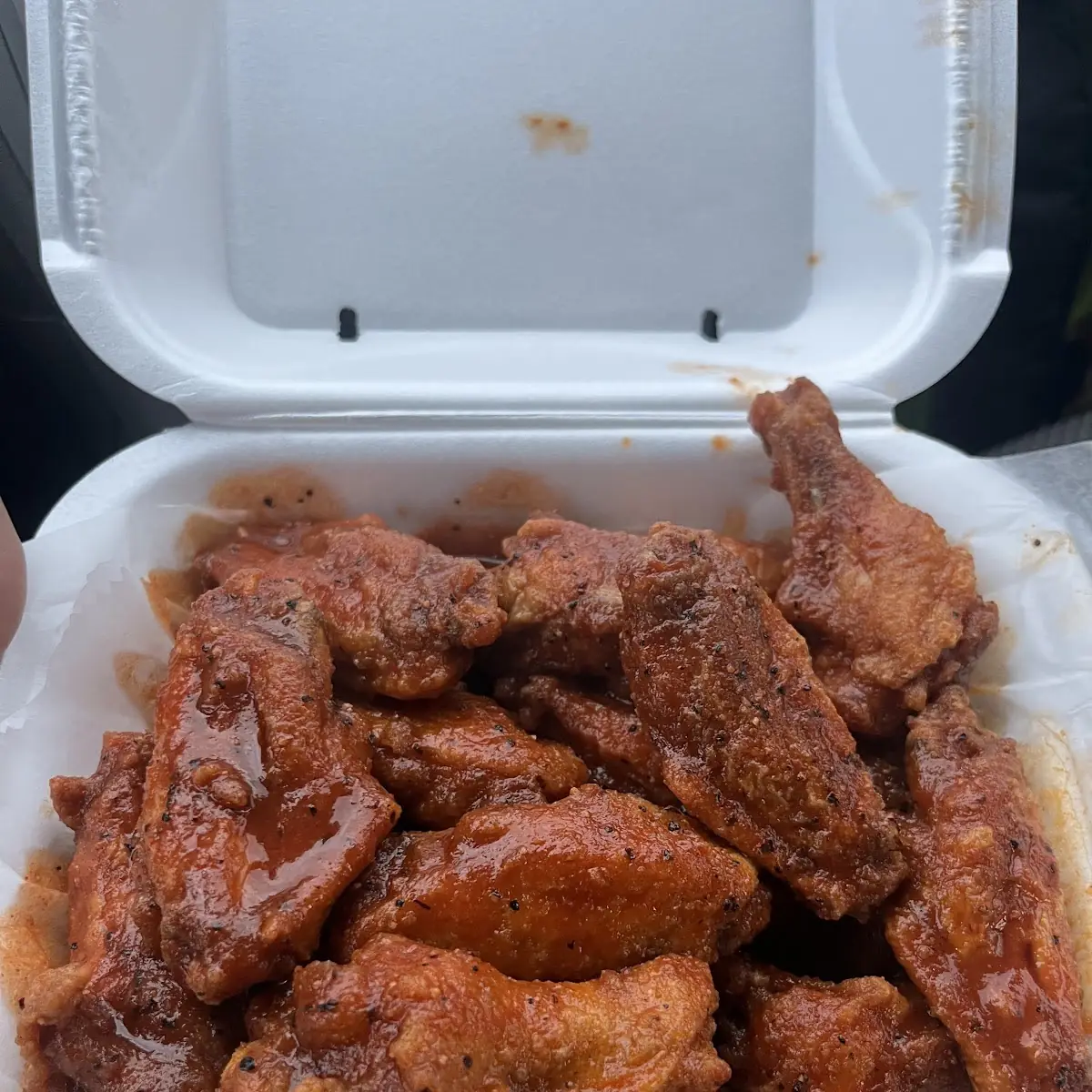 14. 10PC WINGS W/VEGETABLE FRIED RICE
