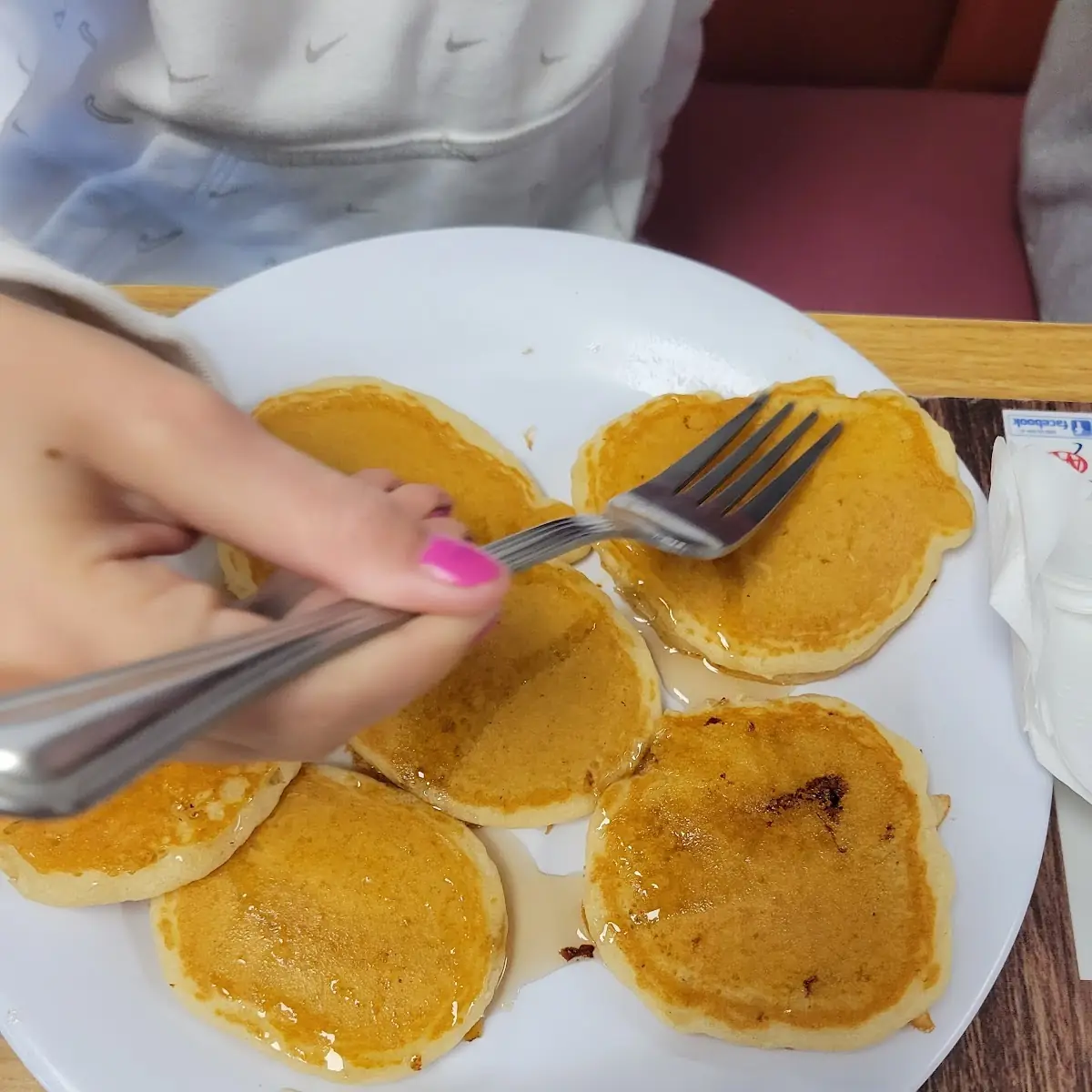 Kids Silver Dollar Pancakes