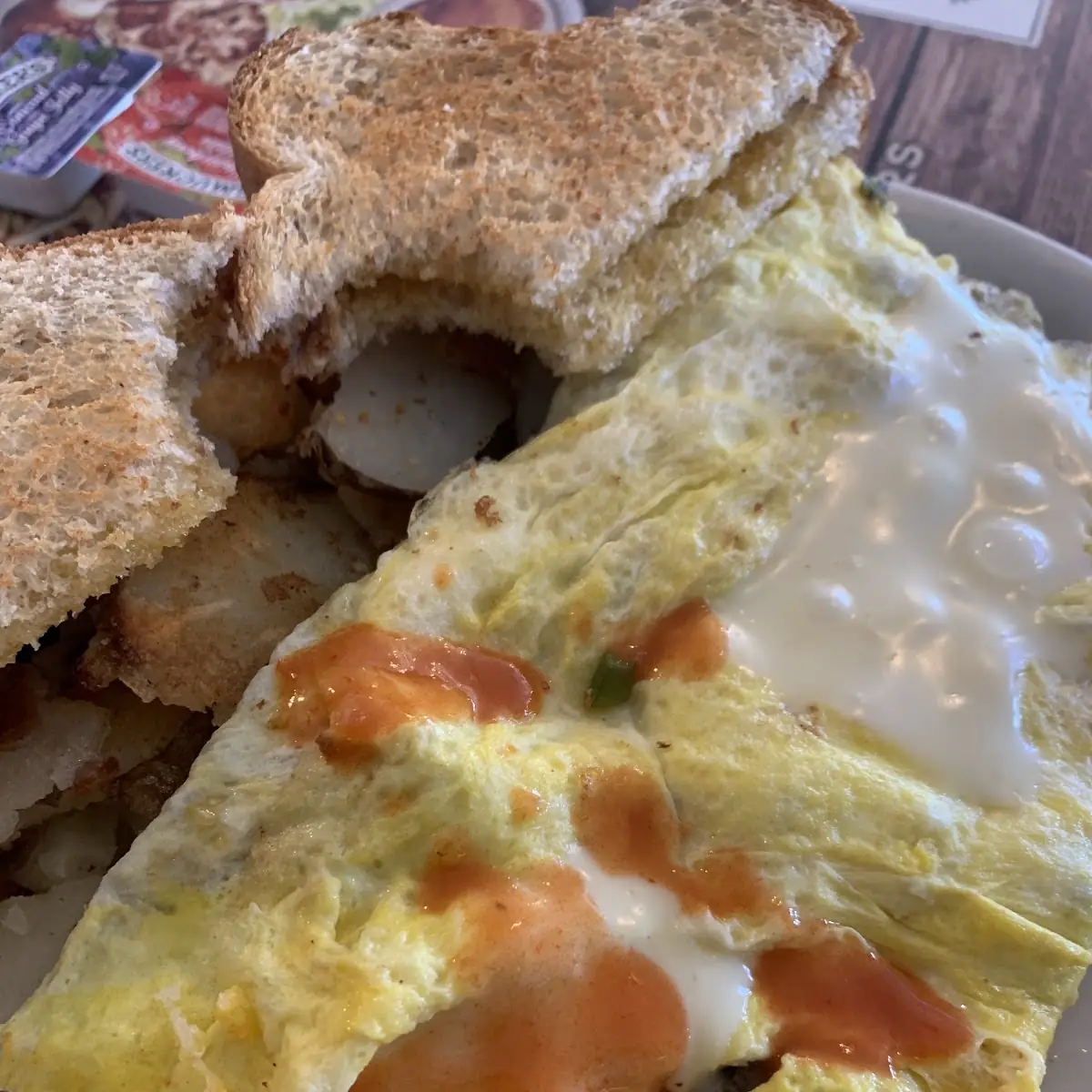 Philly Cheese Steak Omelette