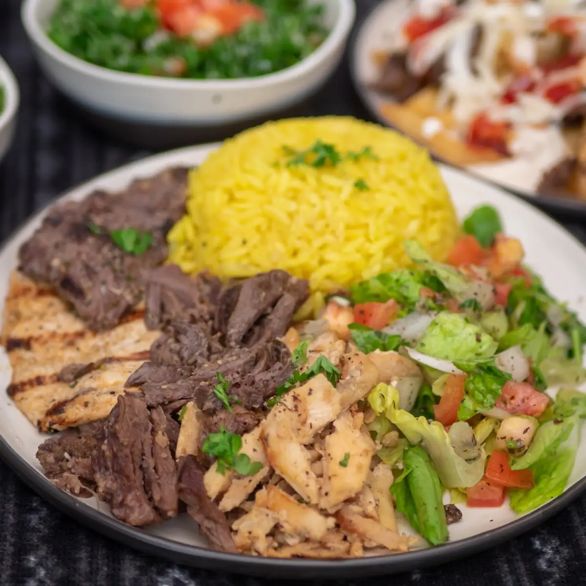 Beef Shawarma Plate