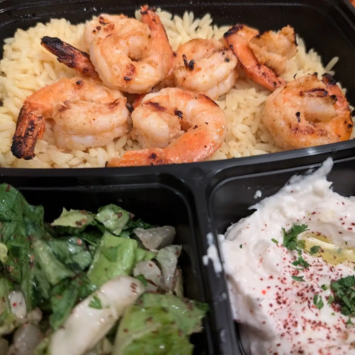 Grilled Shrimp Dinner