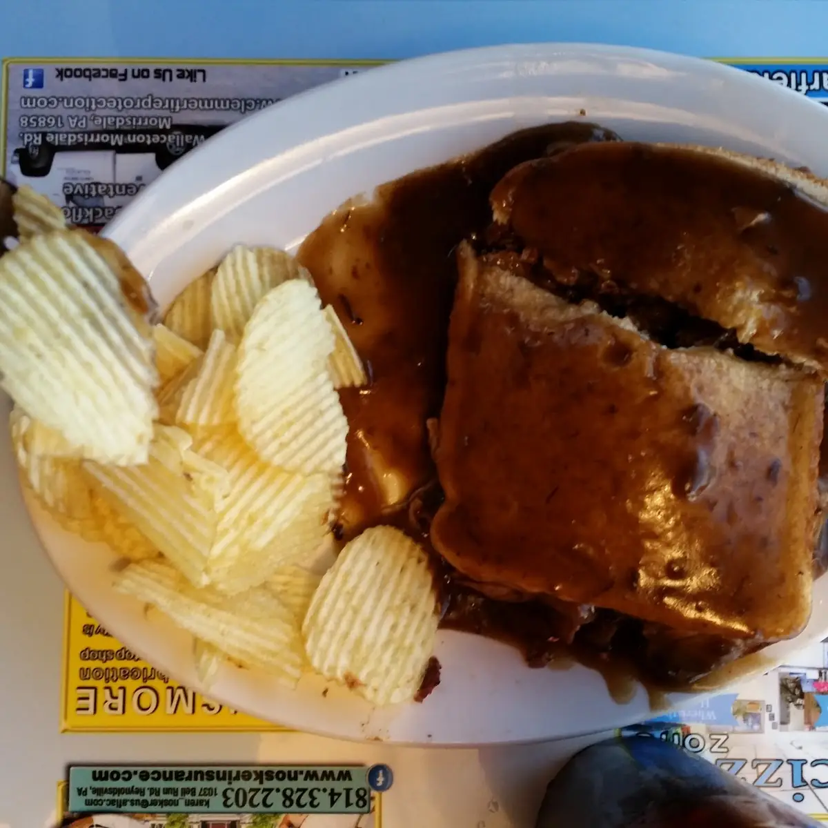 Hot Roast Beef Sandwich