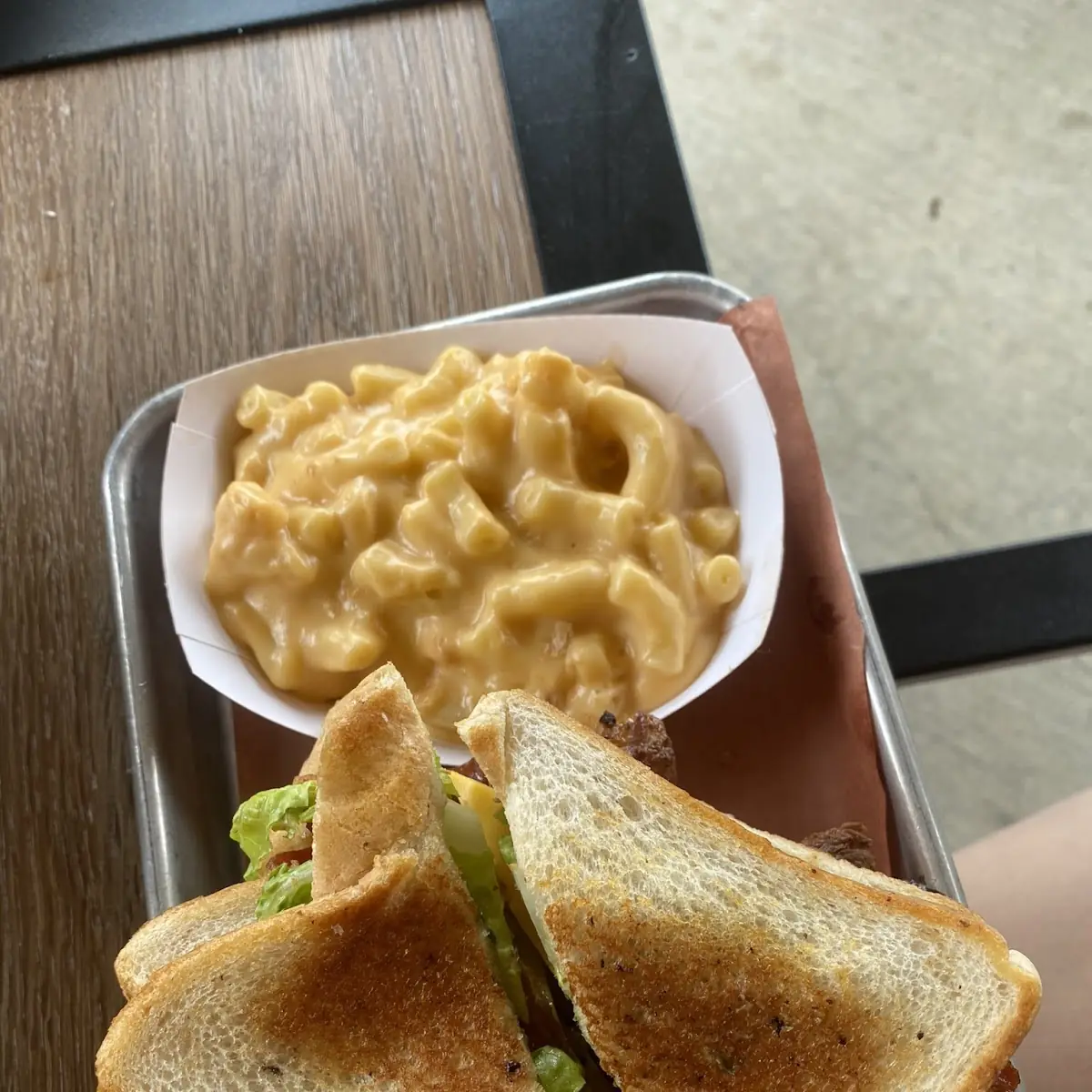 Turkey Club and Mac Cheese