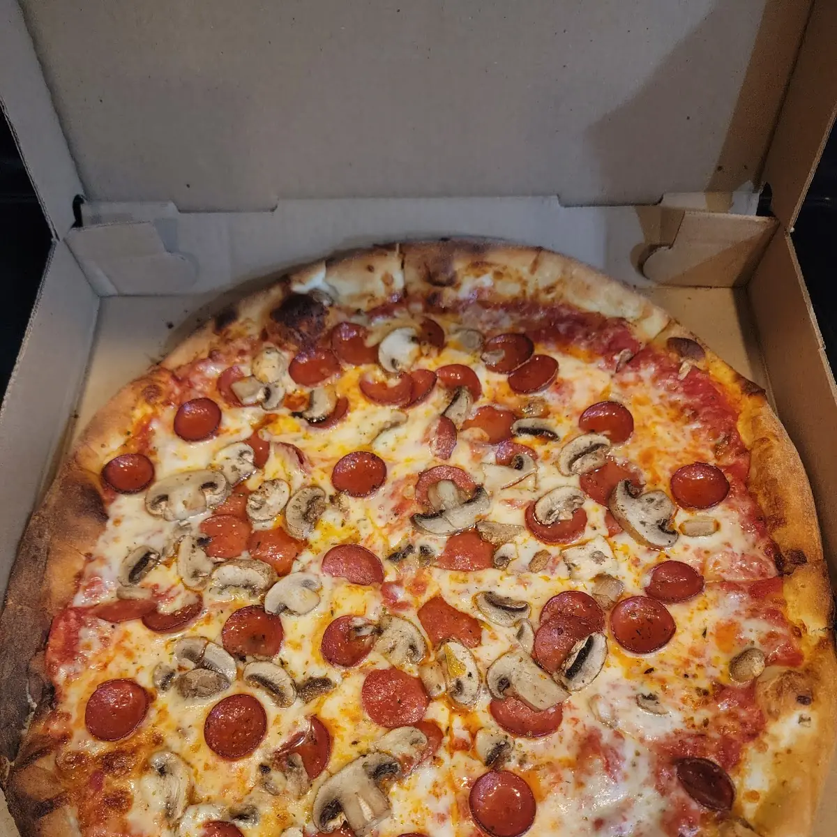 Pepperoni Mushroom Pizza