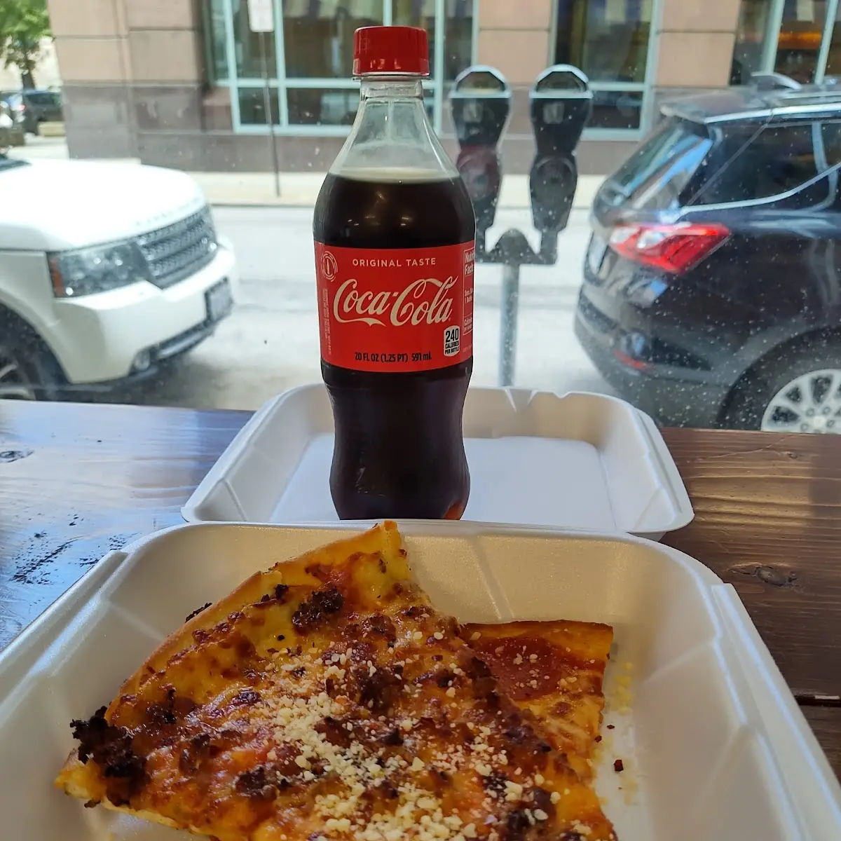 Slice of Sausage Pizza