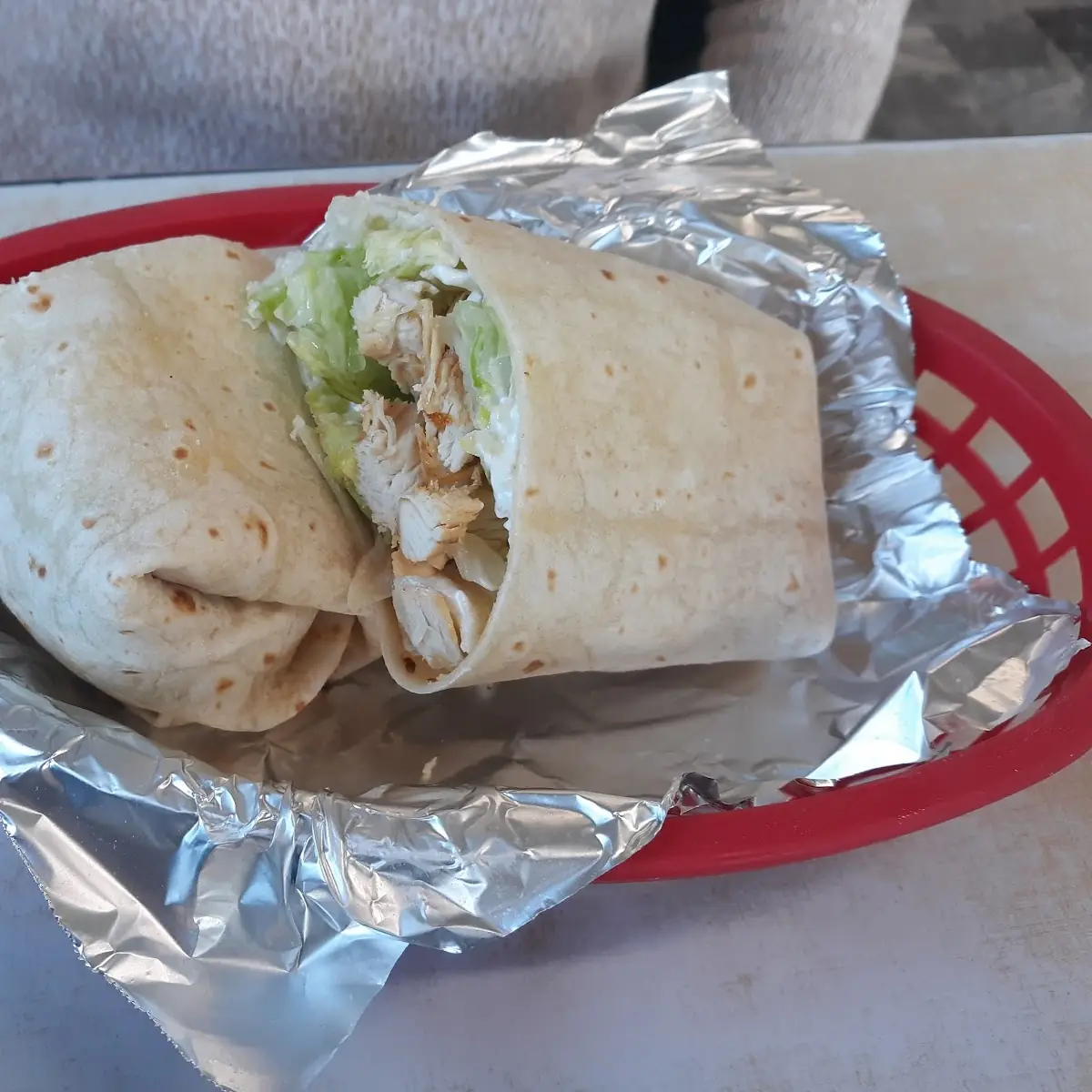 Grilled Chicken Wrap